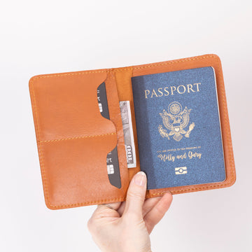 Viaggio Pass-Leder-Geldbörse