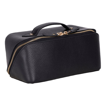 Trousse de maquillage en cuir Ella
