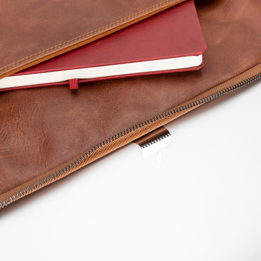 Housse fine en cuir Leeds pour ordinateur portable/tablette