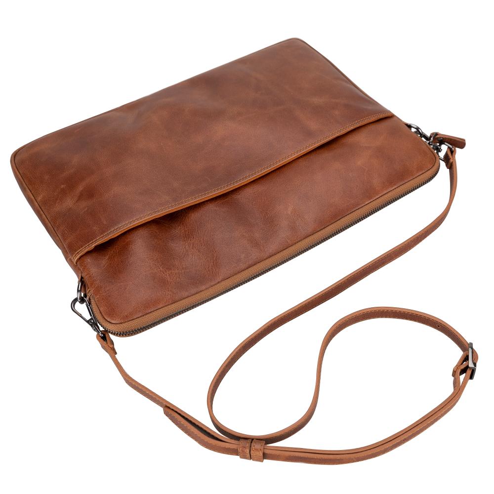 Housse fine en cuir Leeds pour ordinateur portable/tablette