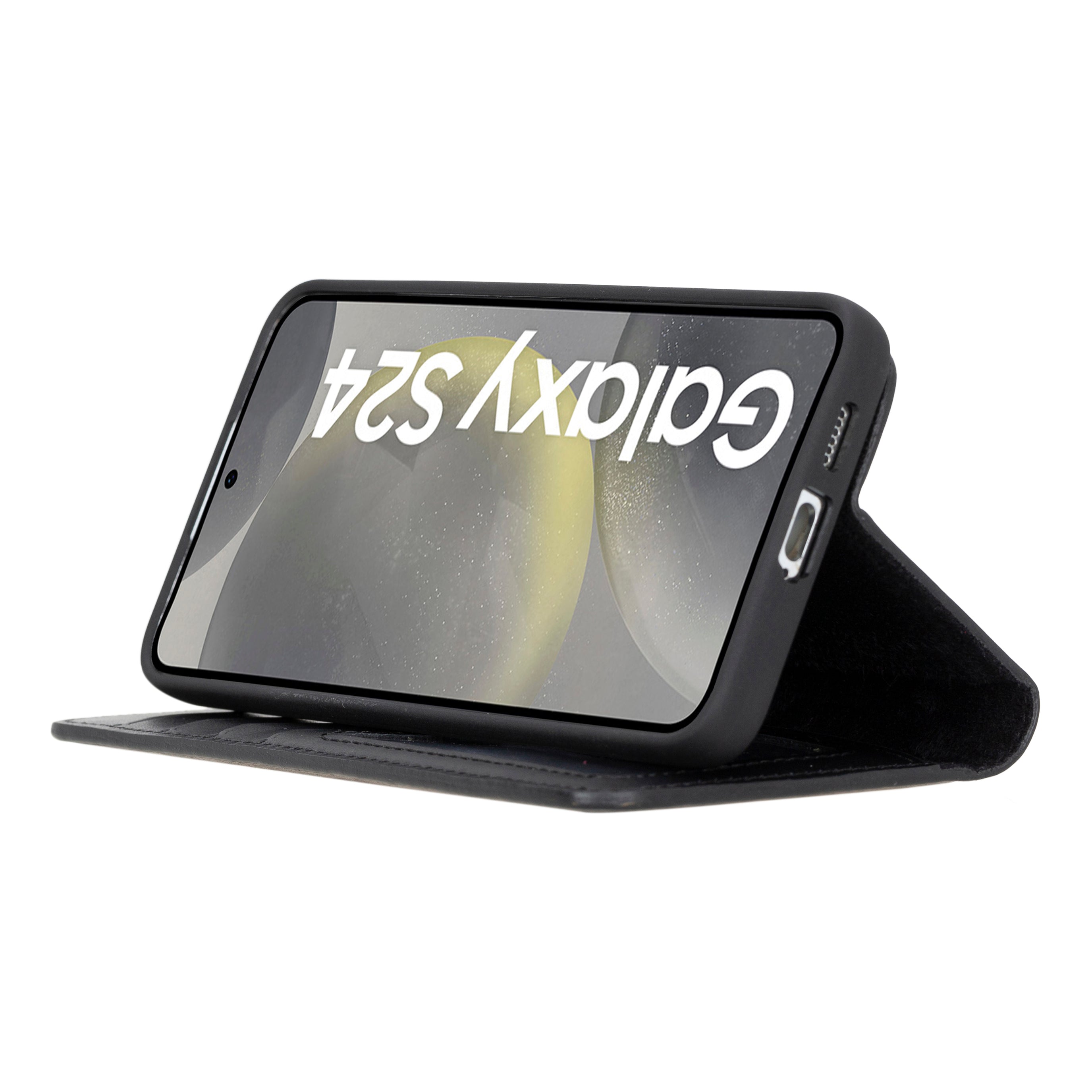 Magic Samsung Galaxy S24 Plus Leather Detachable Wallet Case