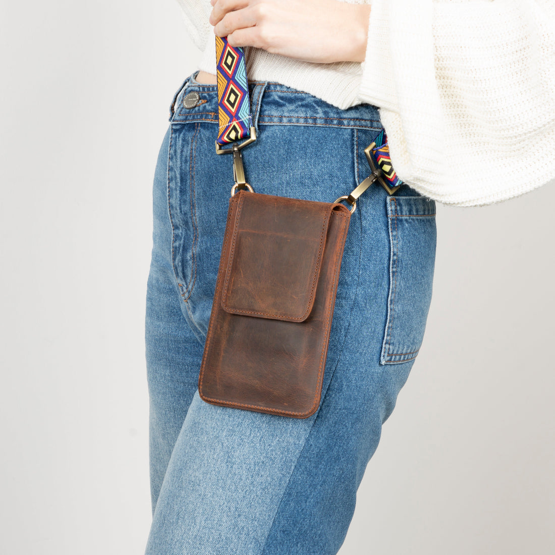 Tendenza Leather Crossbody Bag