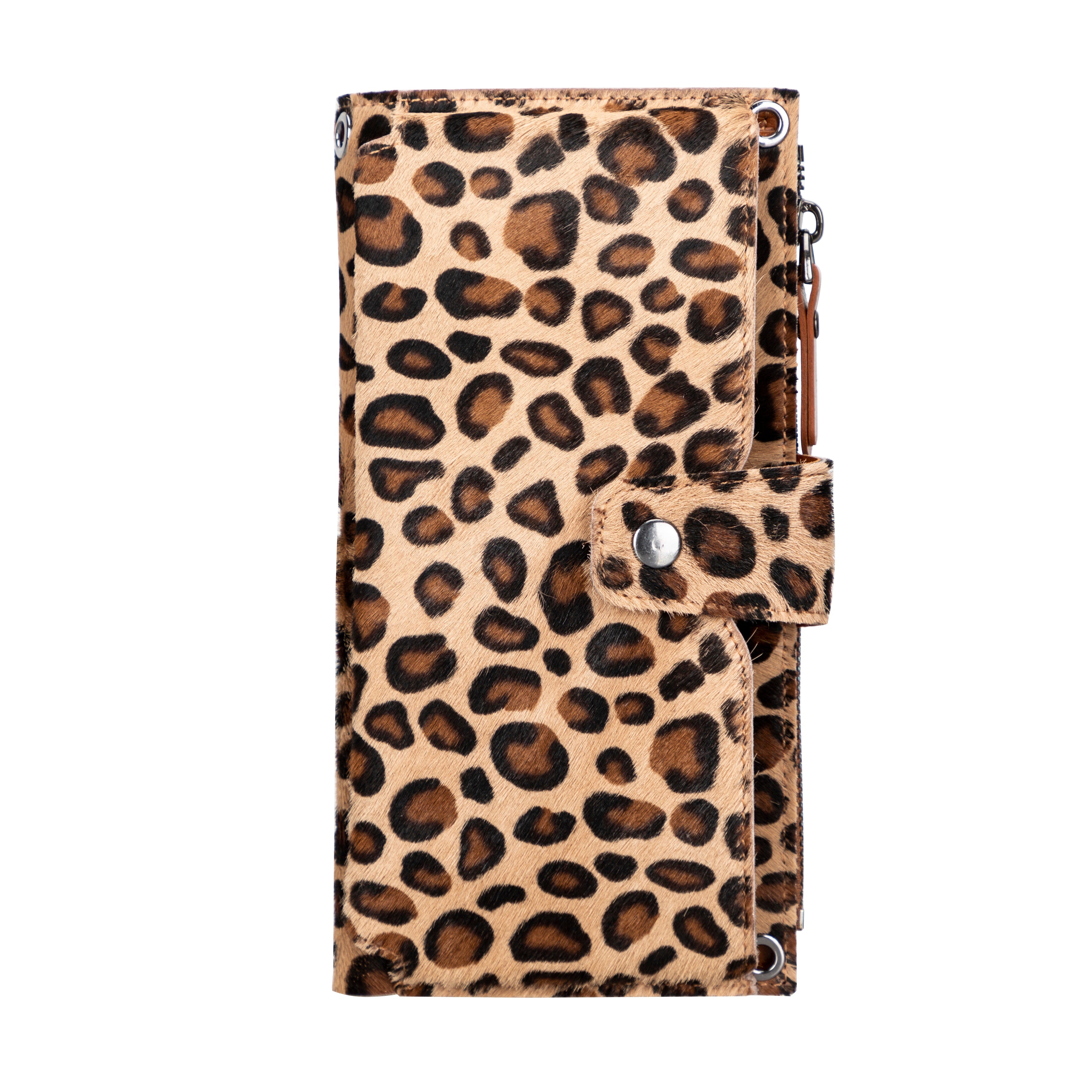 Portefeuille bandoulière en cuir Lozan 