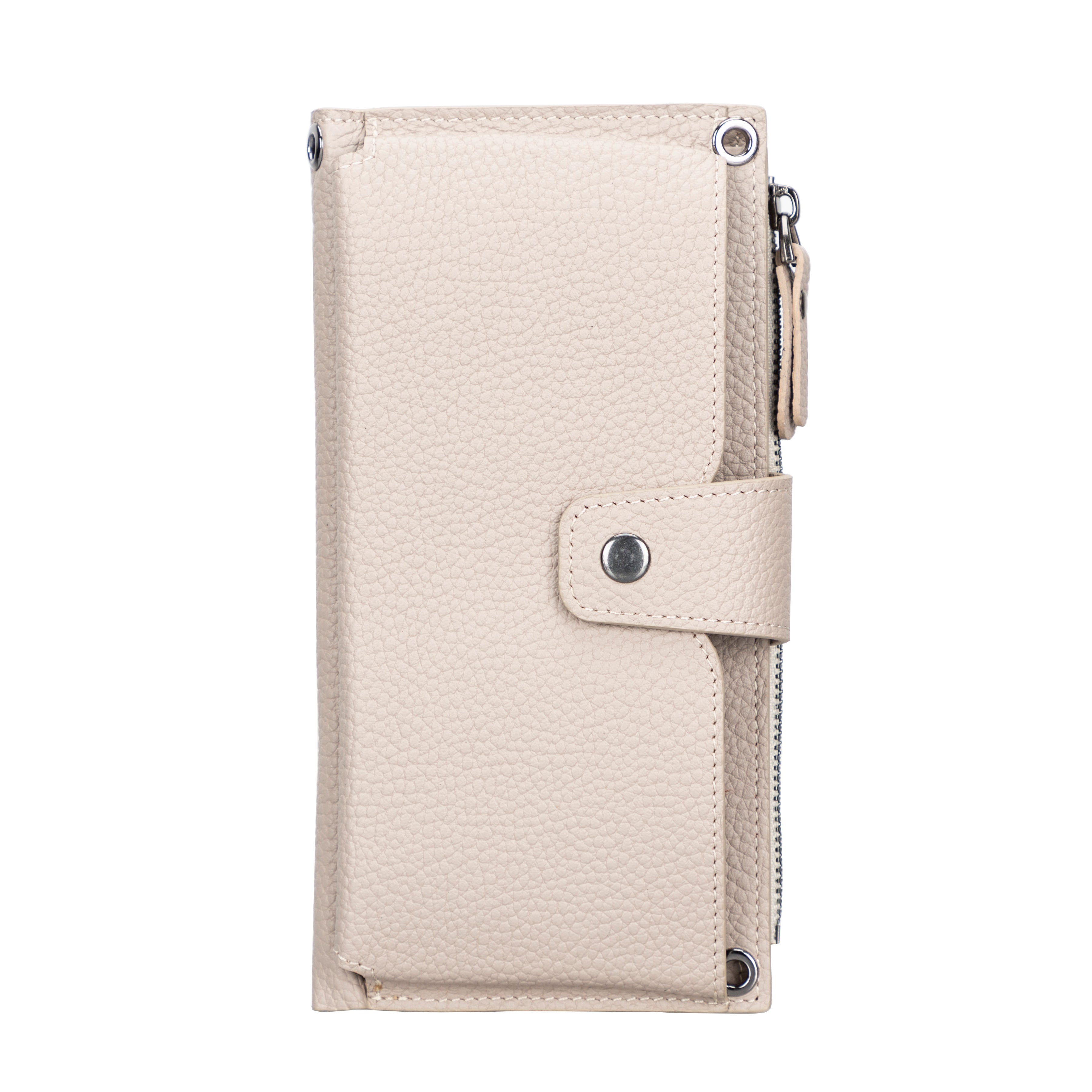 Portefeuille bandoulière en cuir Lozan 