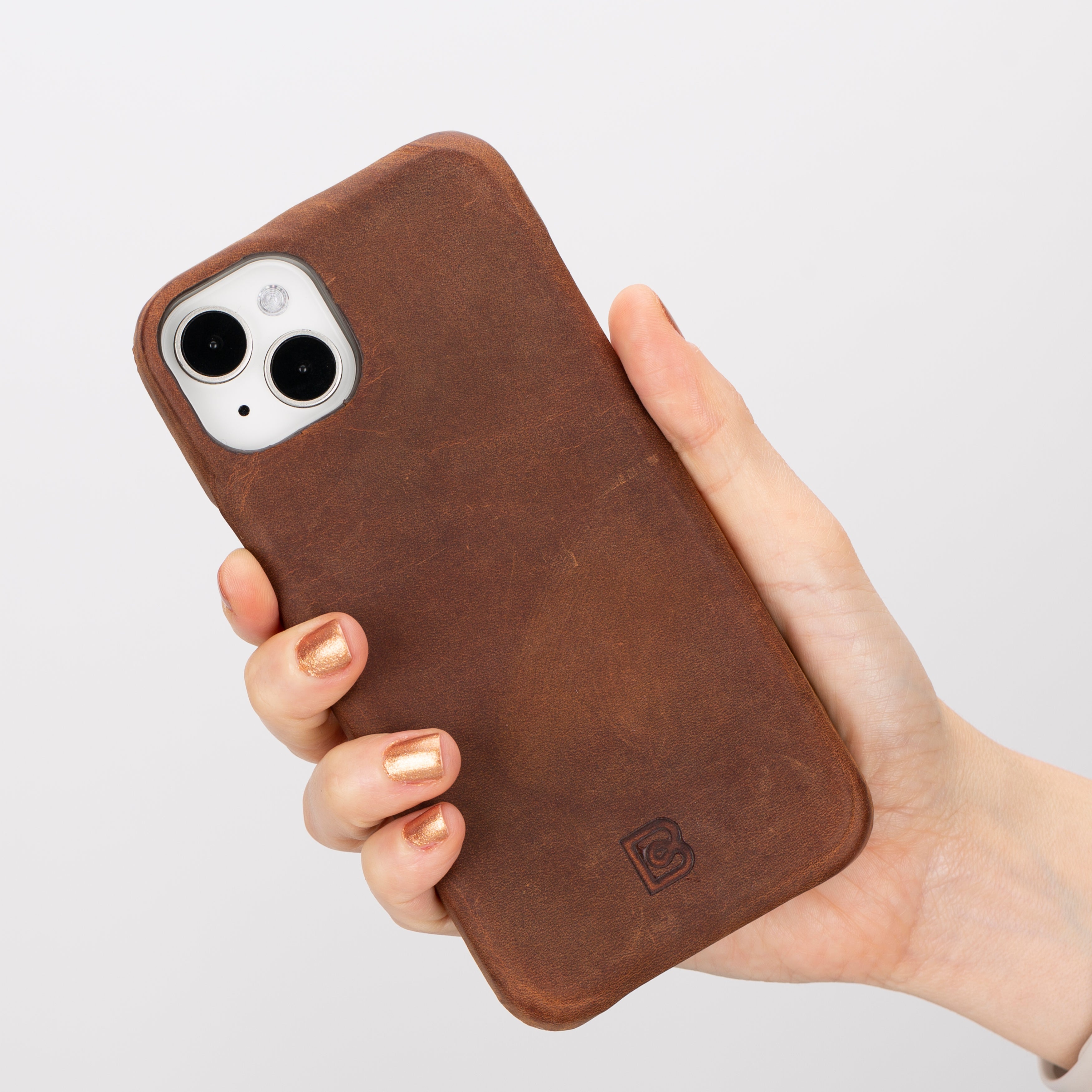 F360 iPhone 16 Plus Leather Case
