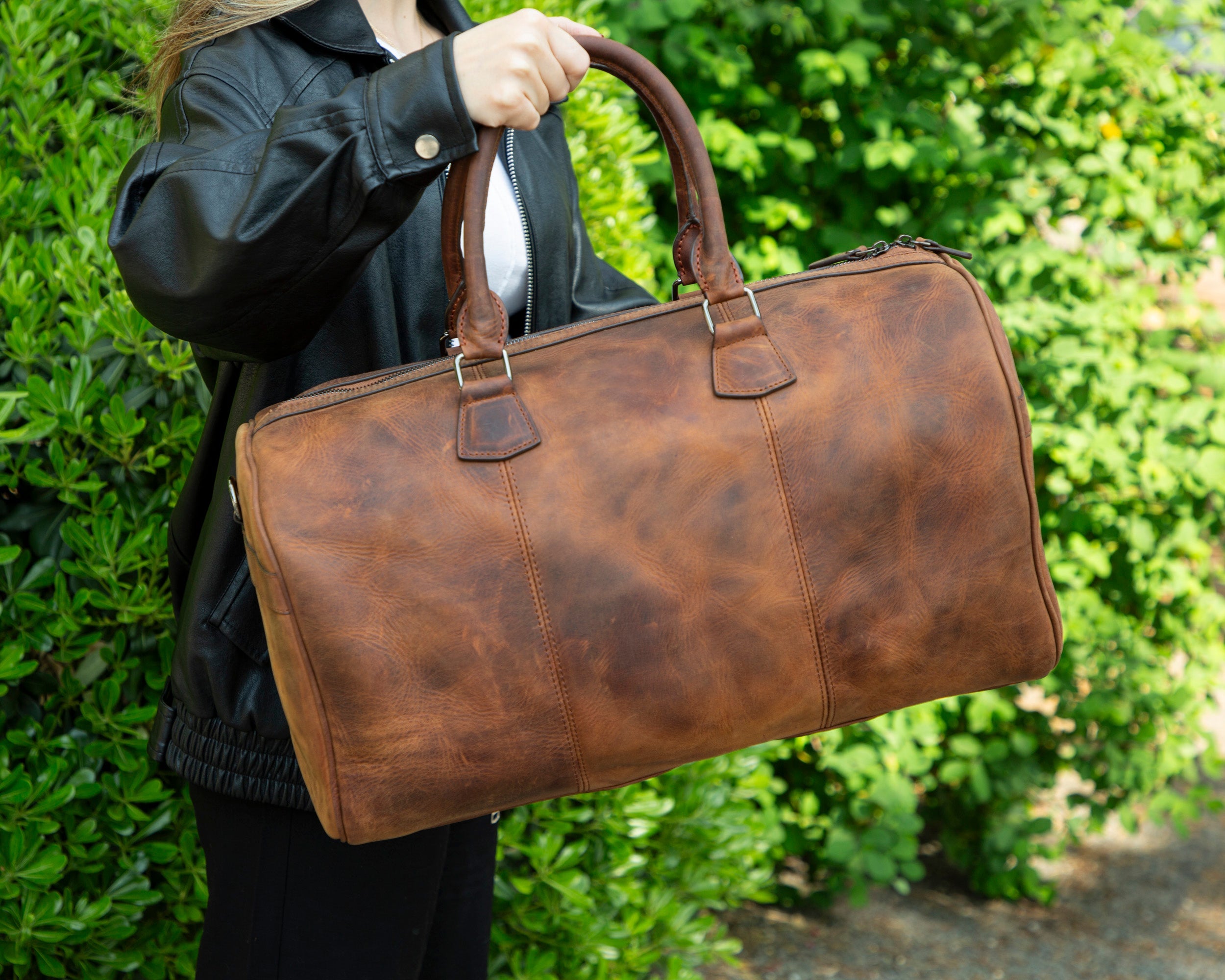 Sac de voyage en cuir Dolly