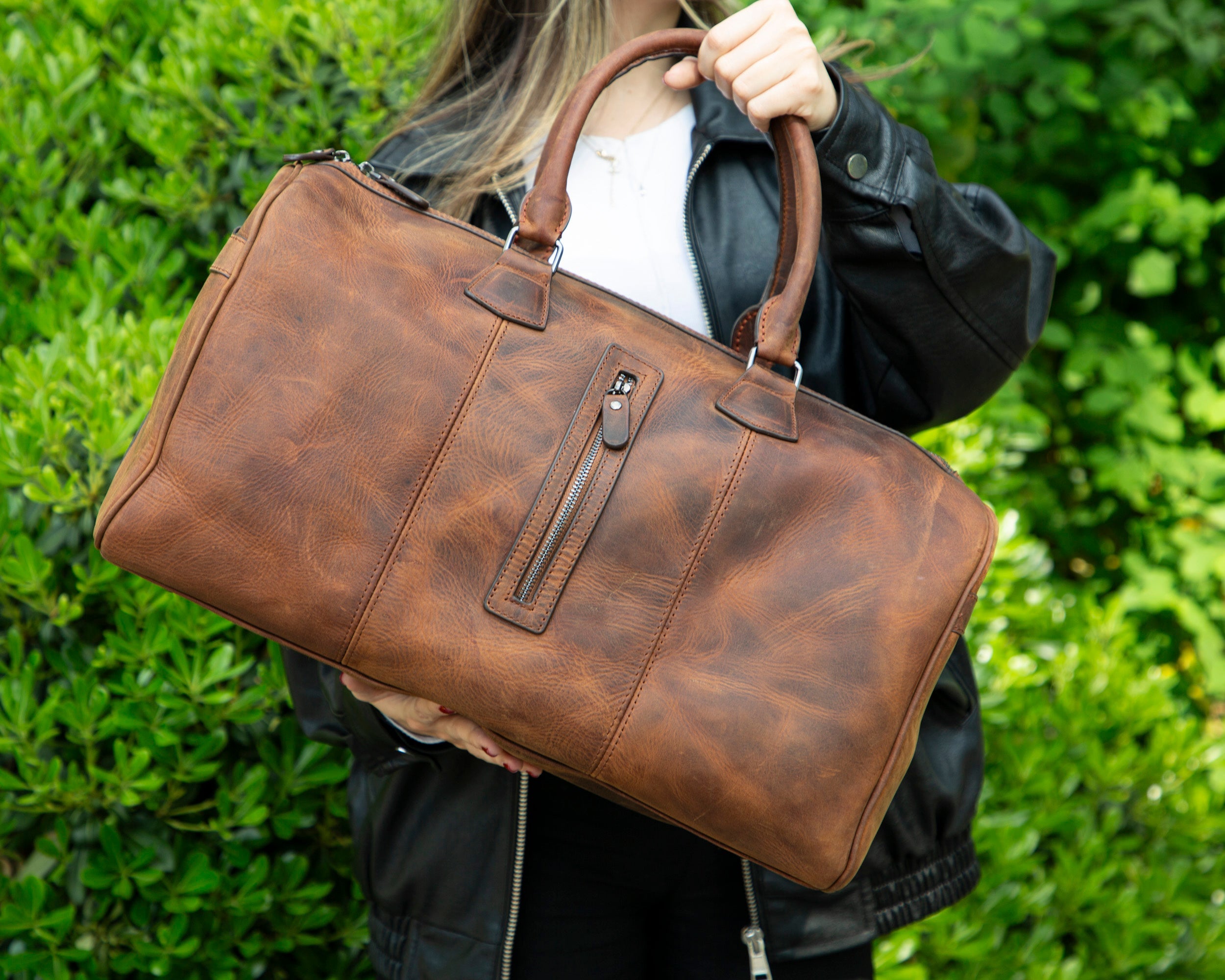 Sac de voyage en cuir Dolly