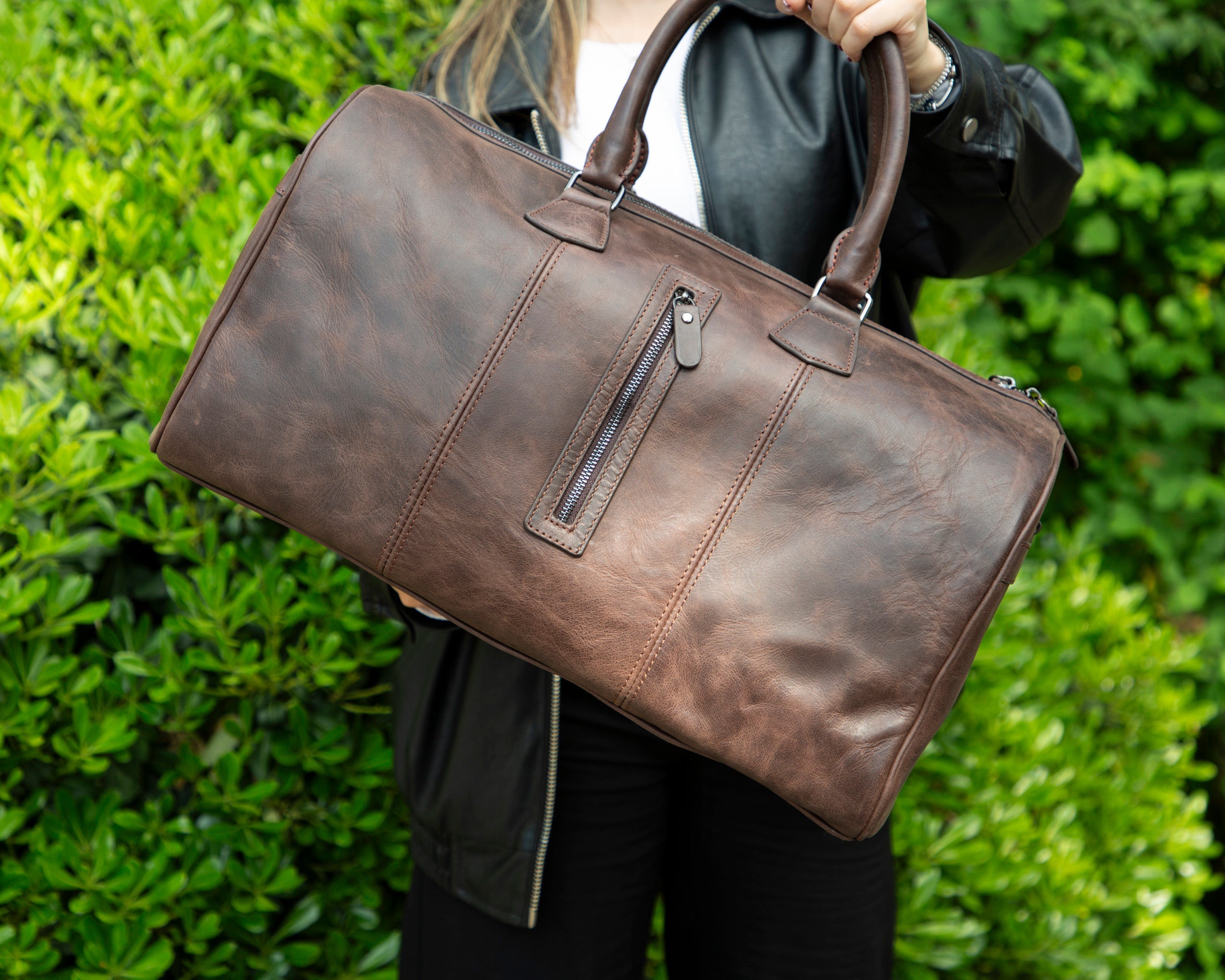 Sac de voyage en cuir Dolly