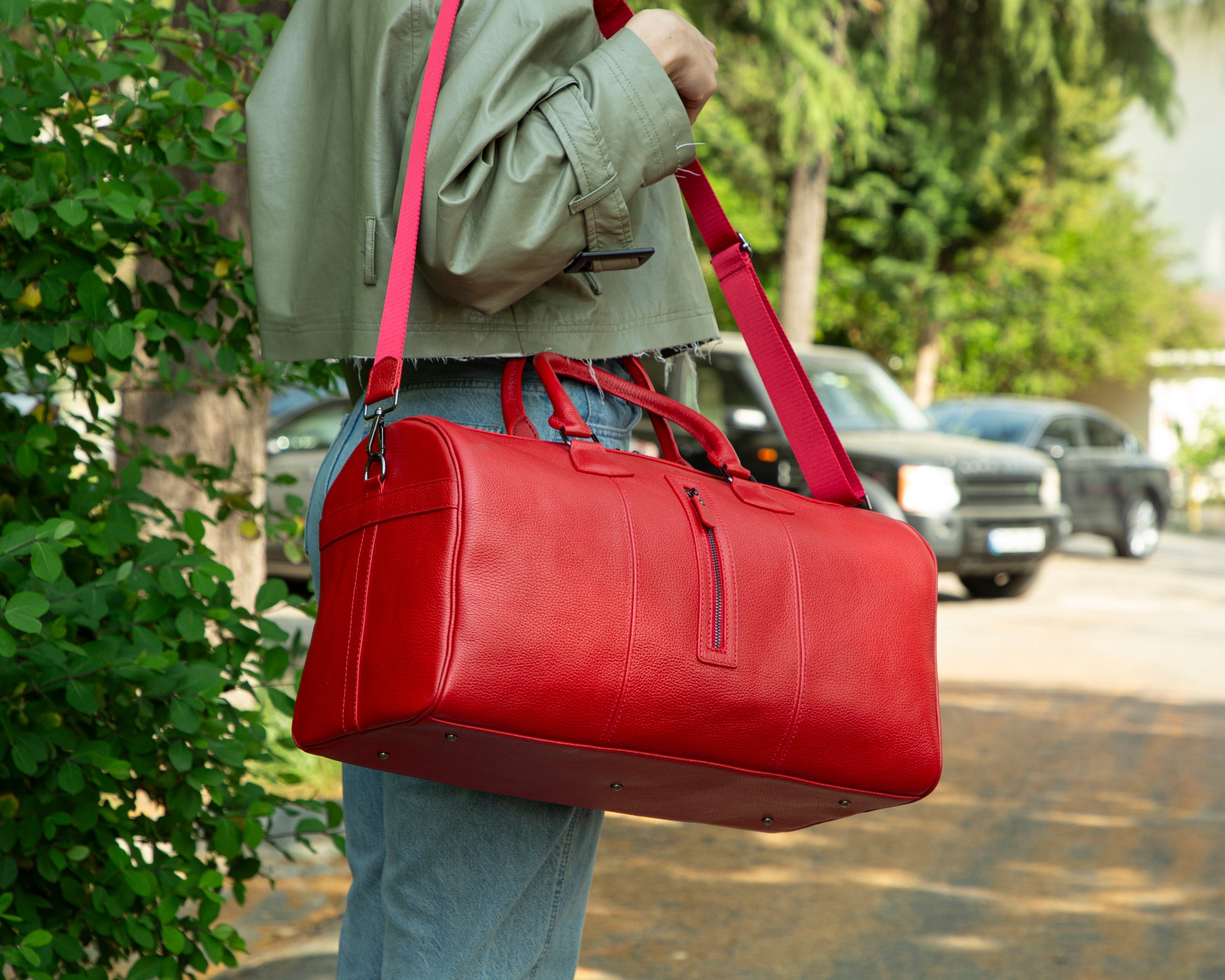 Sac de voyage en cuir Dolly