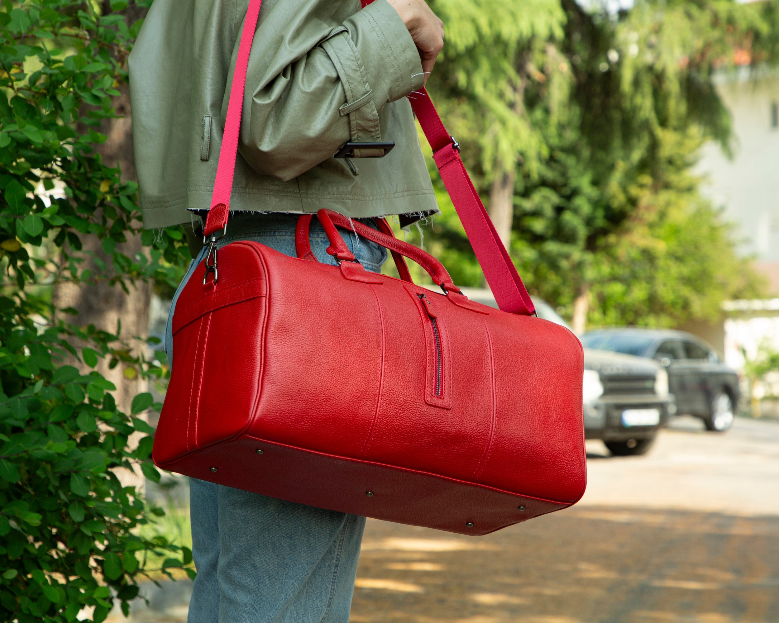 Sac de voyage en cuir Dolly