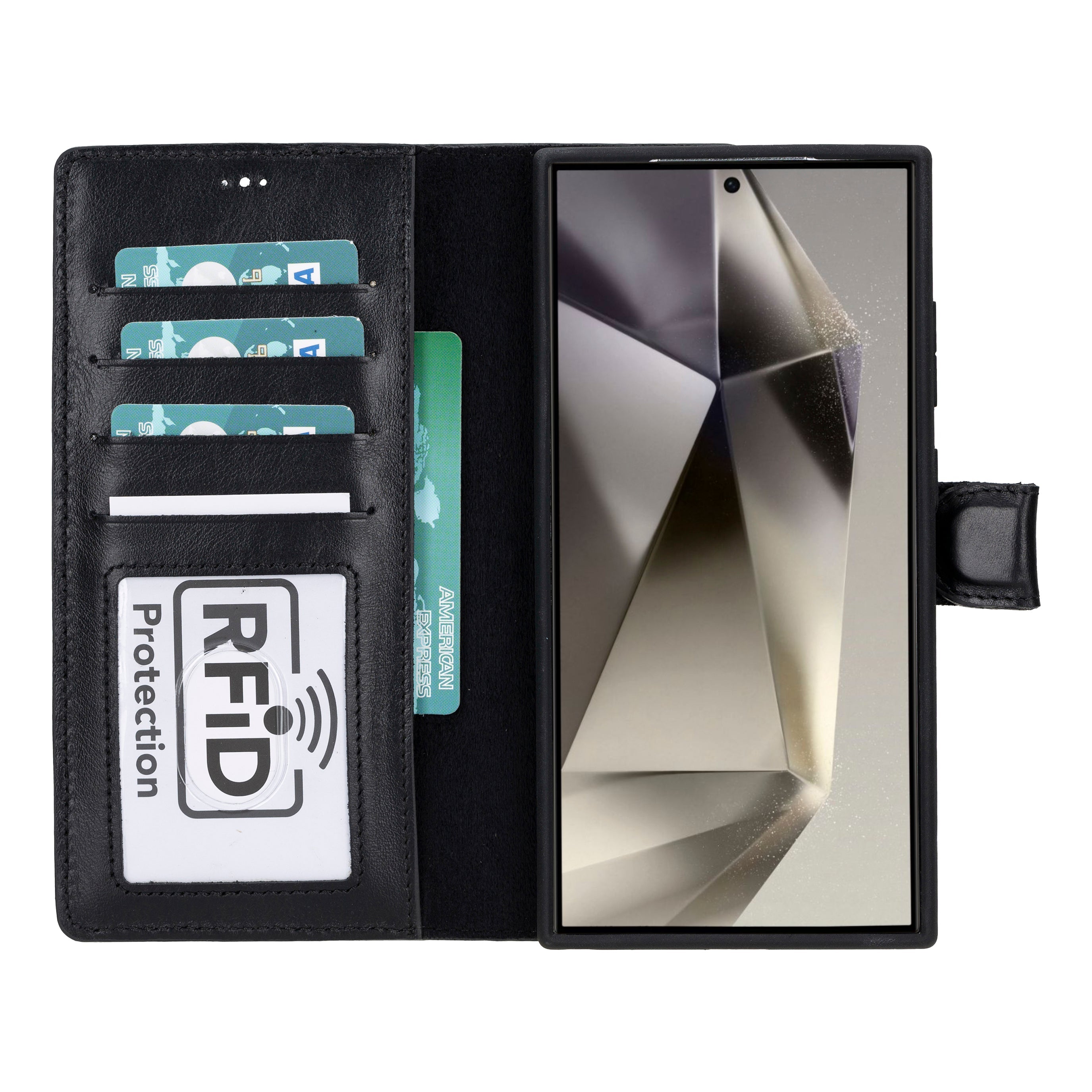 Magic Samsung Galaxy S24 Leather Detachable Wallet Case