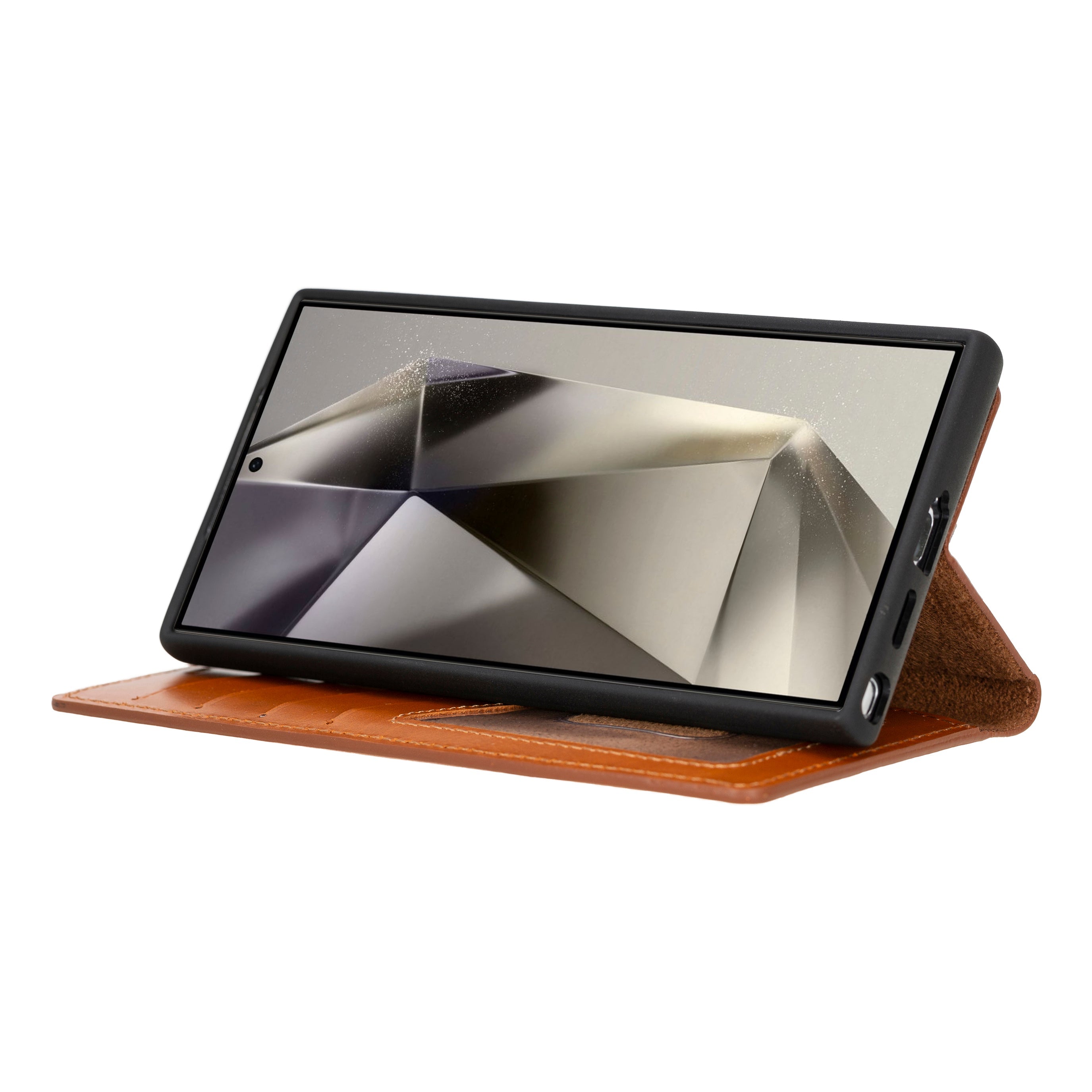 Magic Samsung Galaxy S24 Ultra Leather Detachable Wallet Case