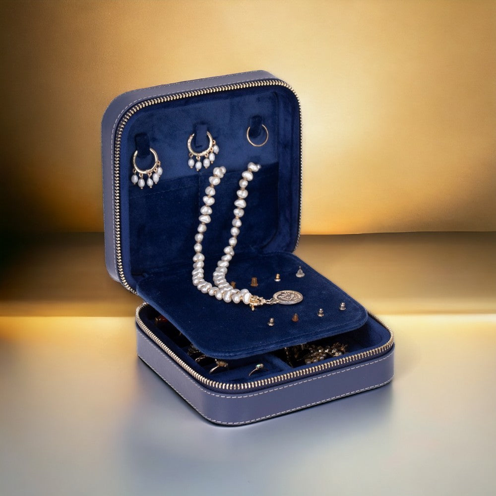 Amanda Leather Jewelry Box