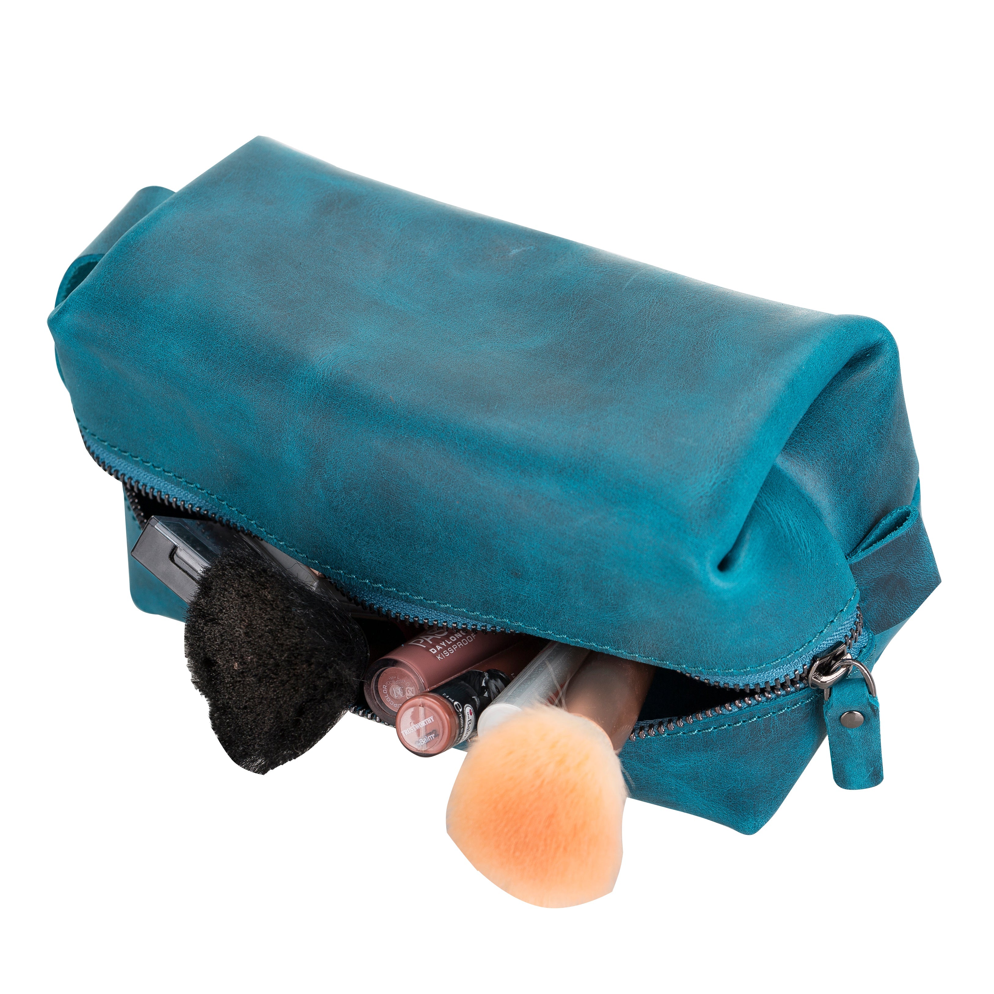 Trousse de toilette Eve en cuir, taille XL