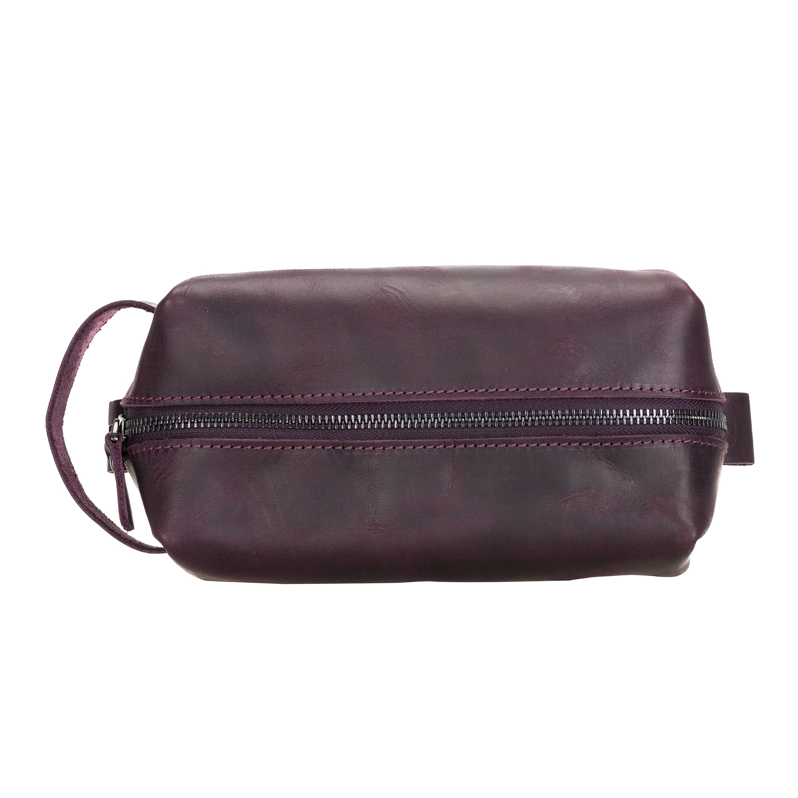 Trousse de toilette Eve en cuir, taille XL