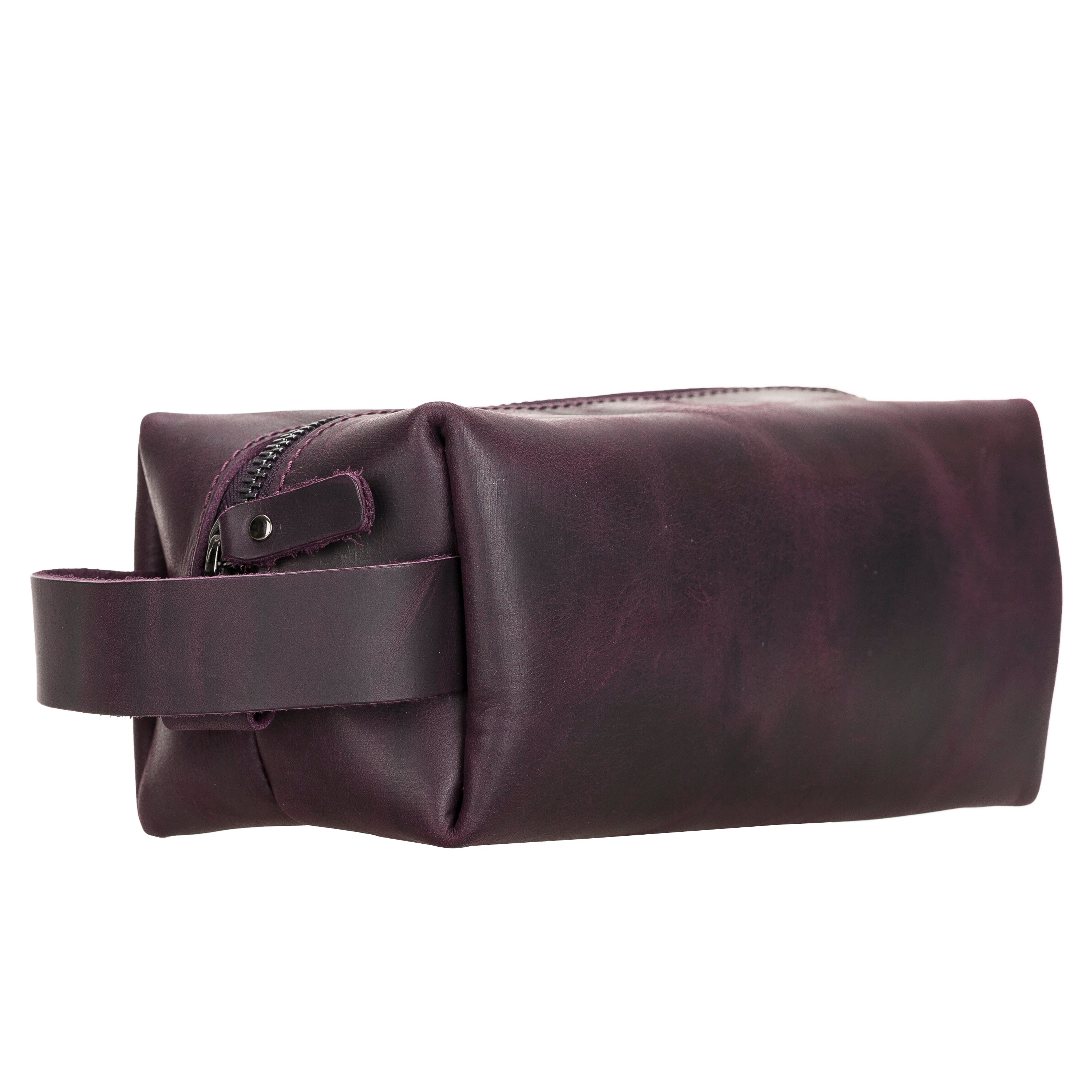 Trousse de toilette Eve en cuir, taille XL