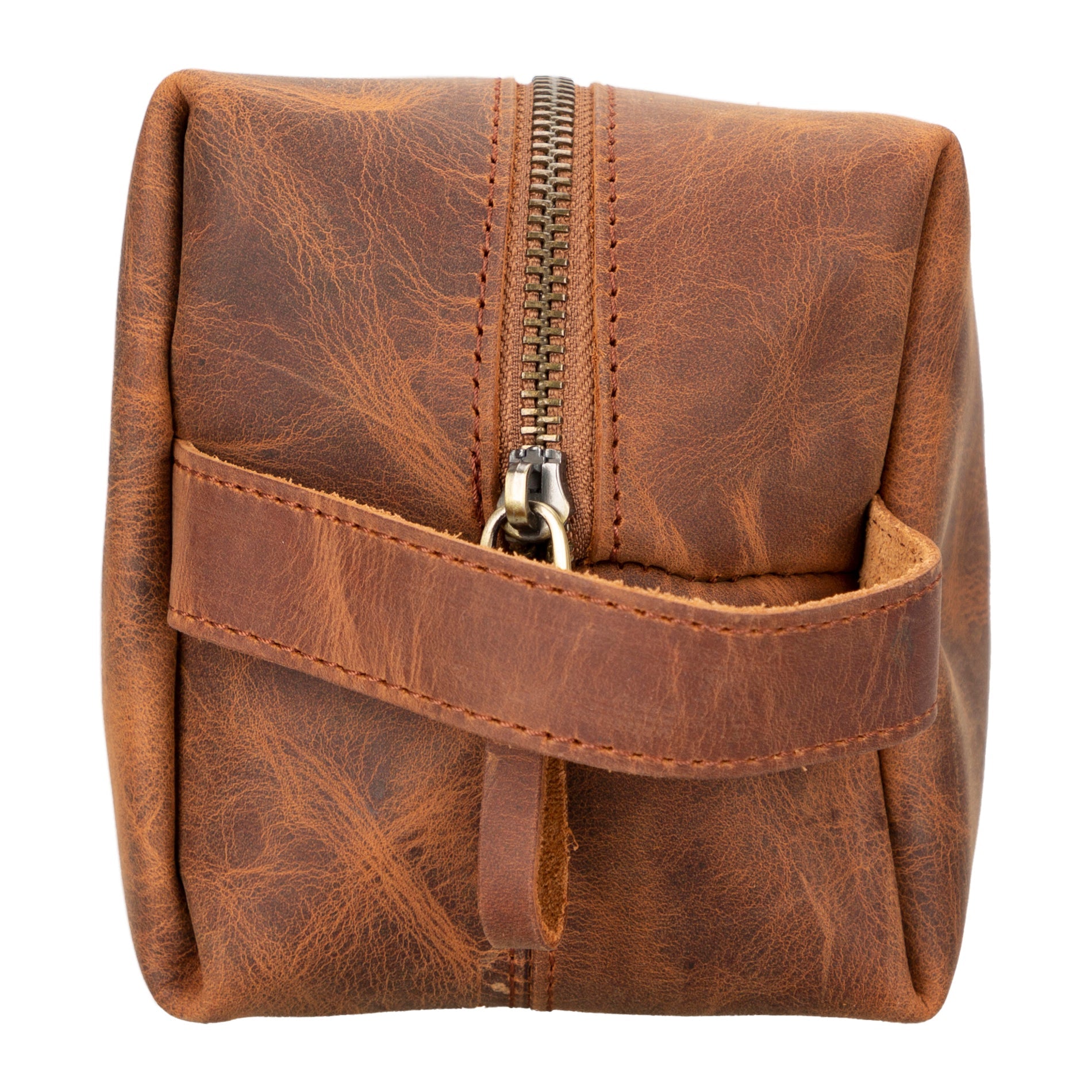 Trousse de toilette Eve en cuir, taille XL