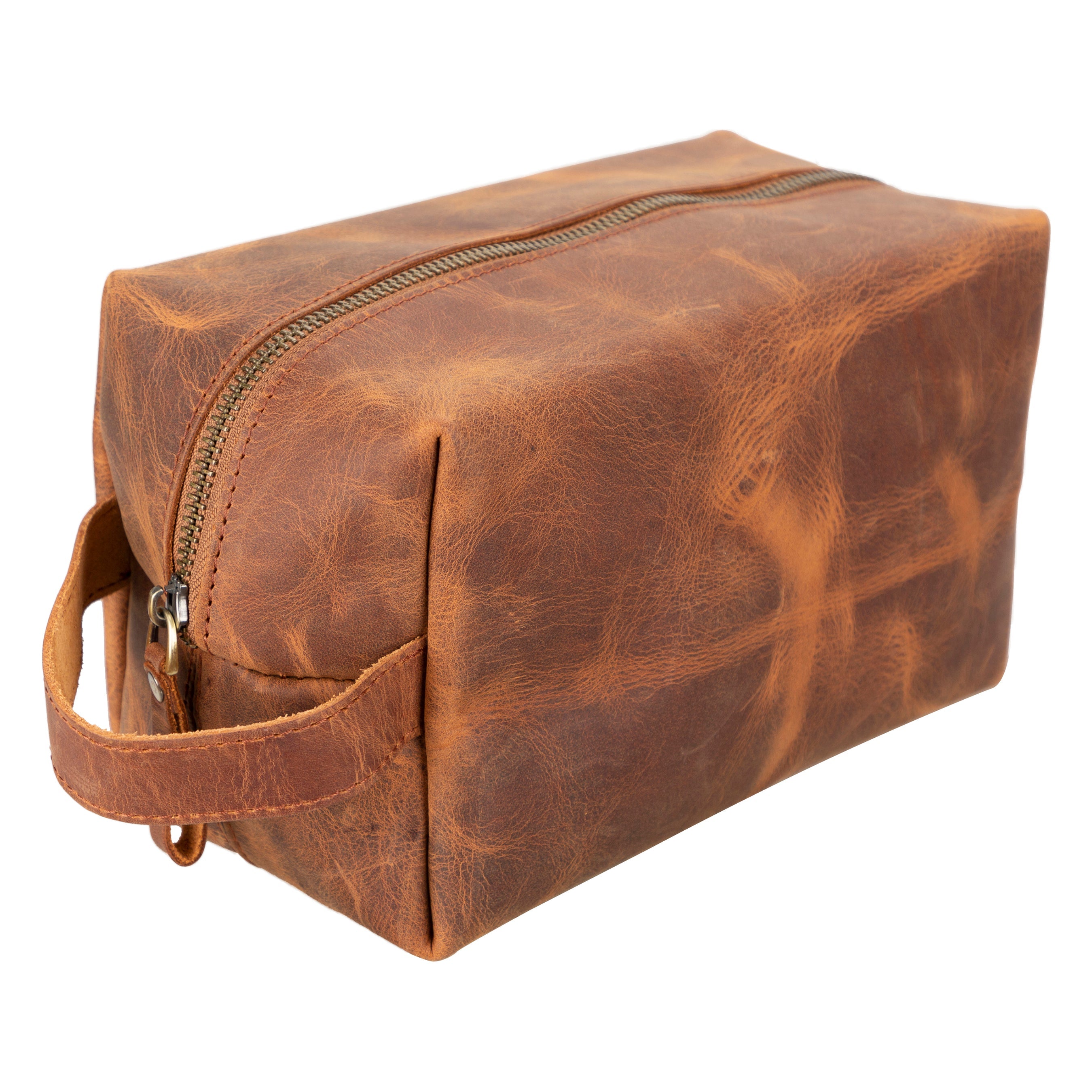 Trousse de toilette Eve en cuir, grande taille