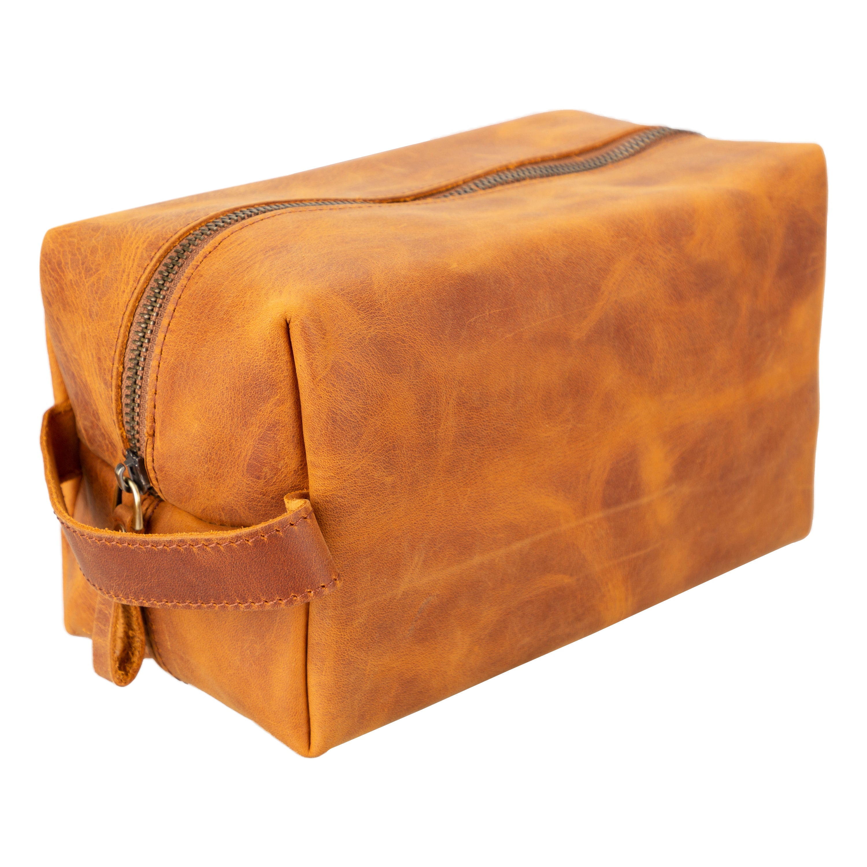 Trousse de toilette Eve en cuir, grande taille
