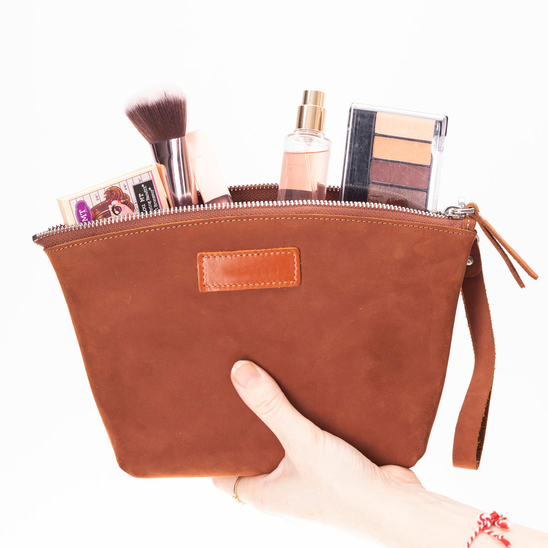 Trousse de toilette en cuir Luna