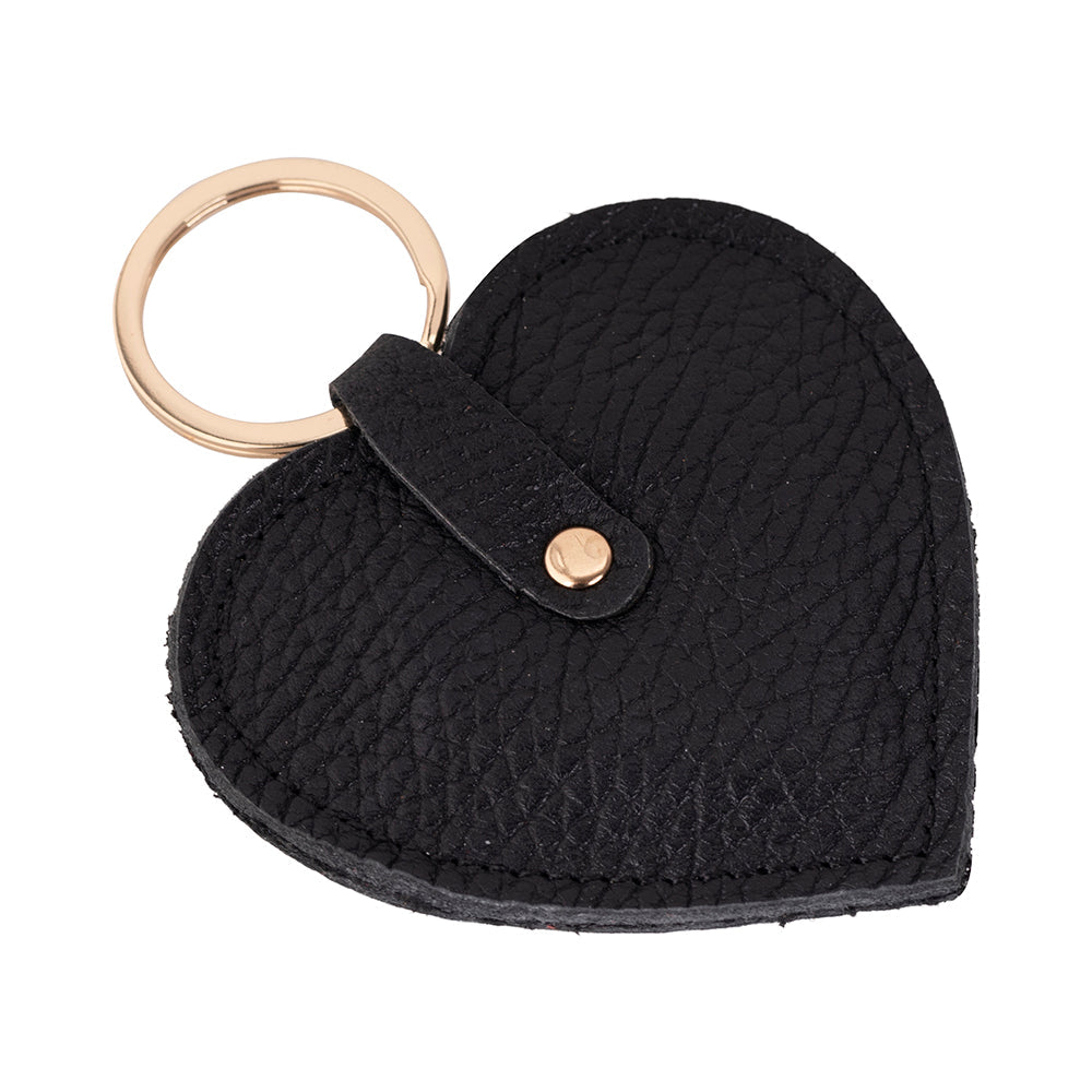 Cuore Leather Keyring