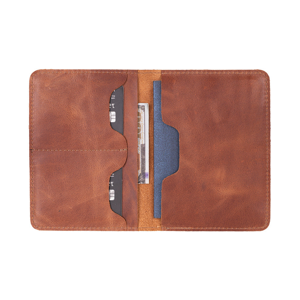 Viaggio Pass-Leder-Geldbörse