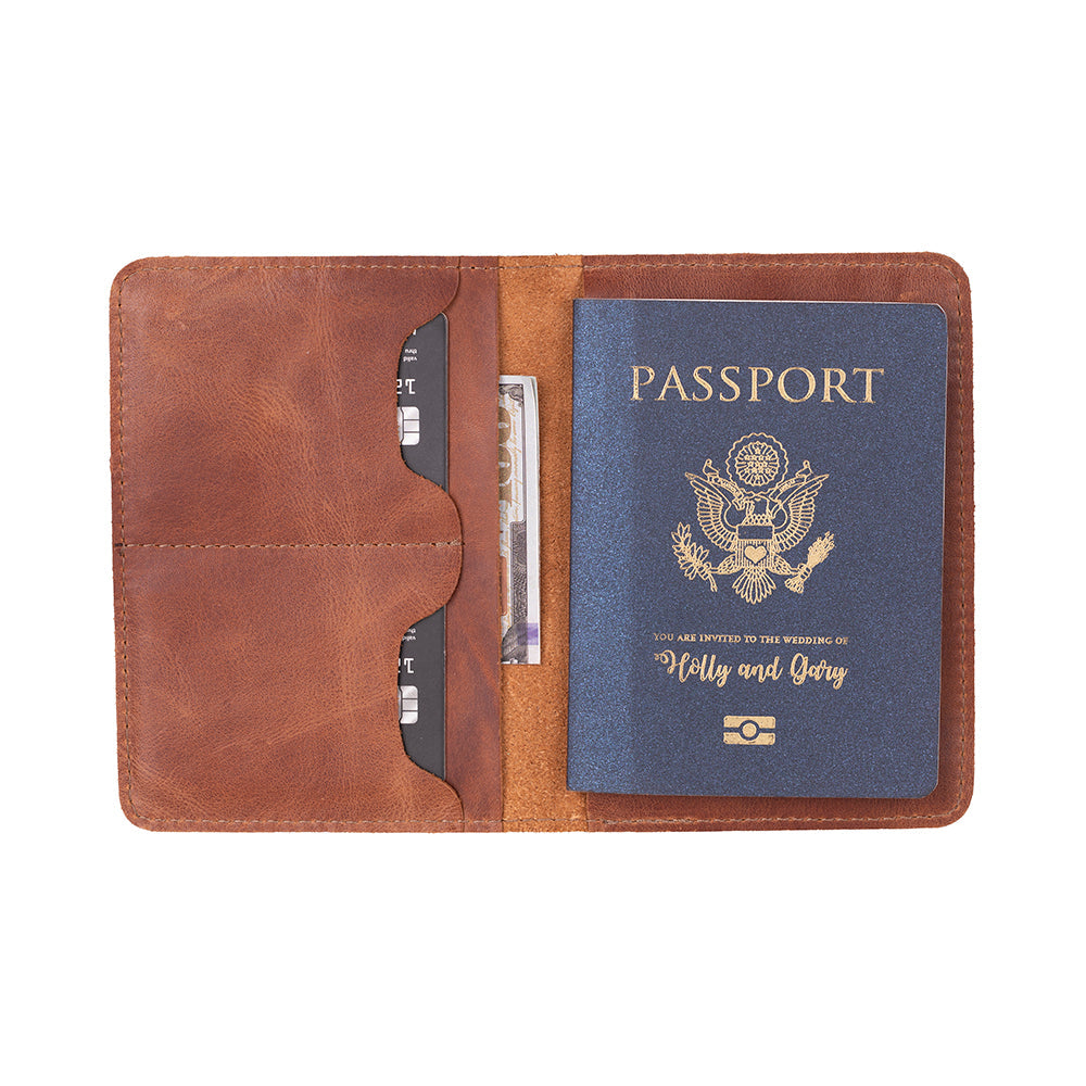 Viaggio Pass-Leder-Geldbörse