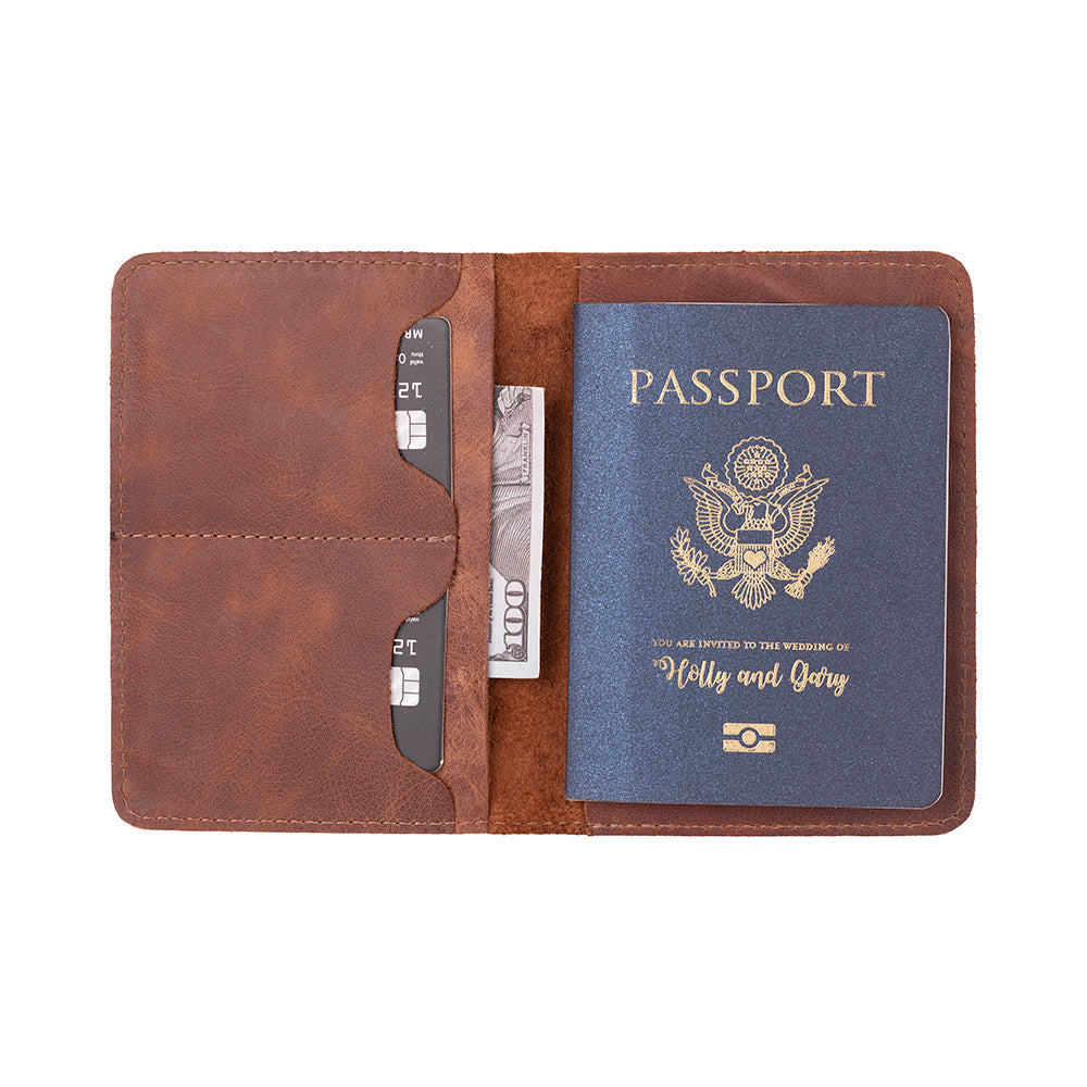 Viaggio Pass-Leder-Geldbörse
