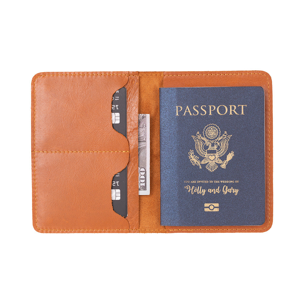 Viaggio Pass-Leder-Geldbörse