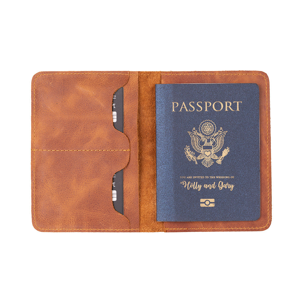 Viaggio Pass-Leder-Geldbörse