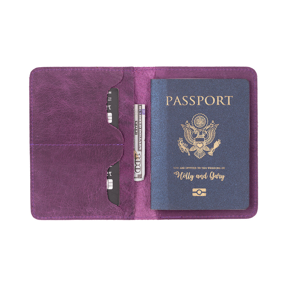 Viaggio Pass-Leder-Geldbörse