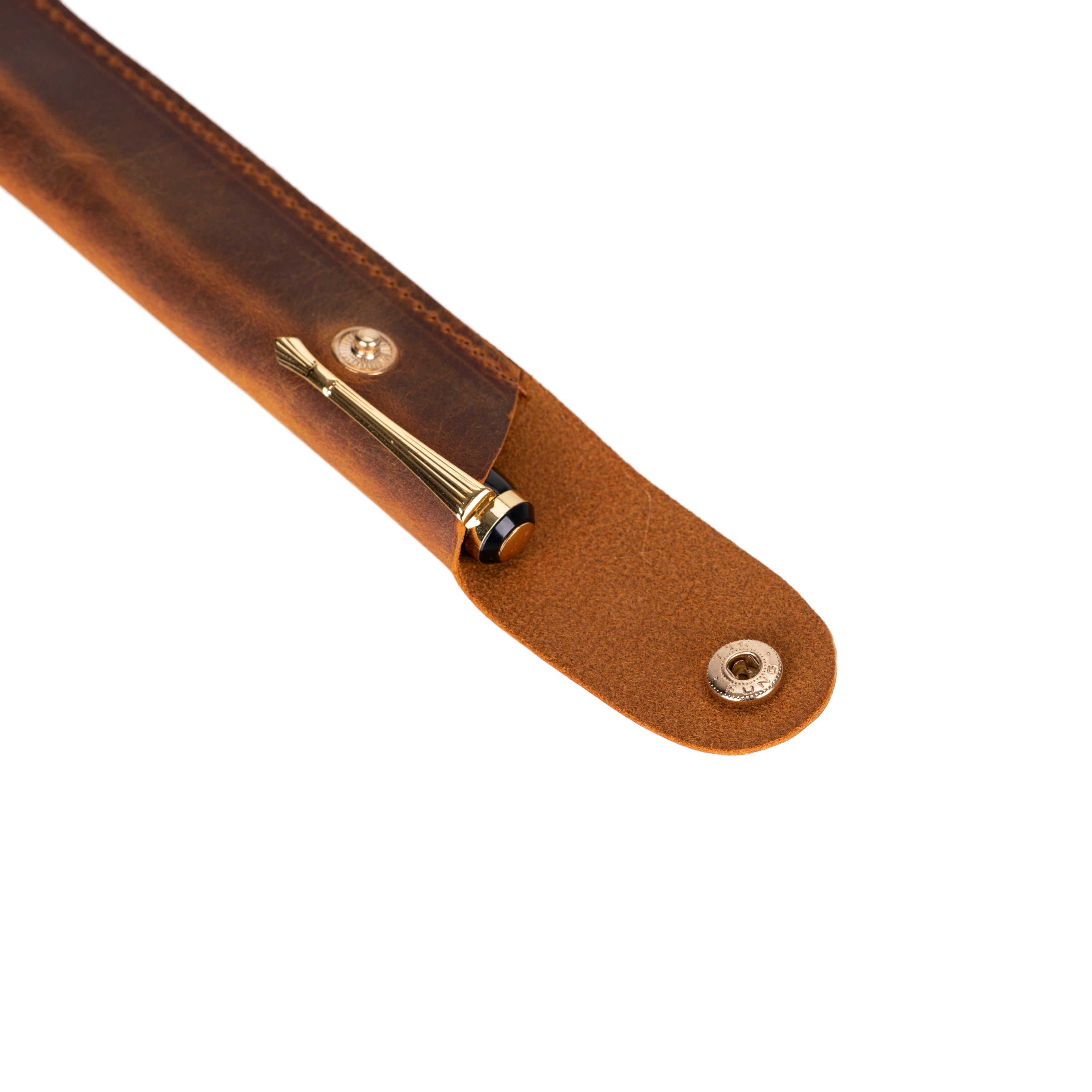 Étui à stylos en cuir Penna