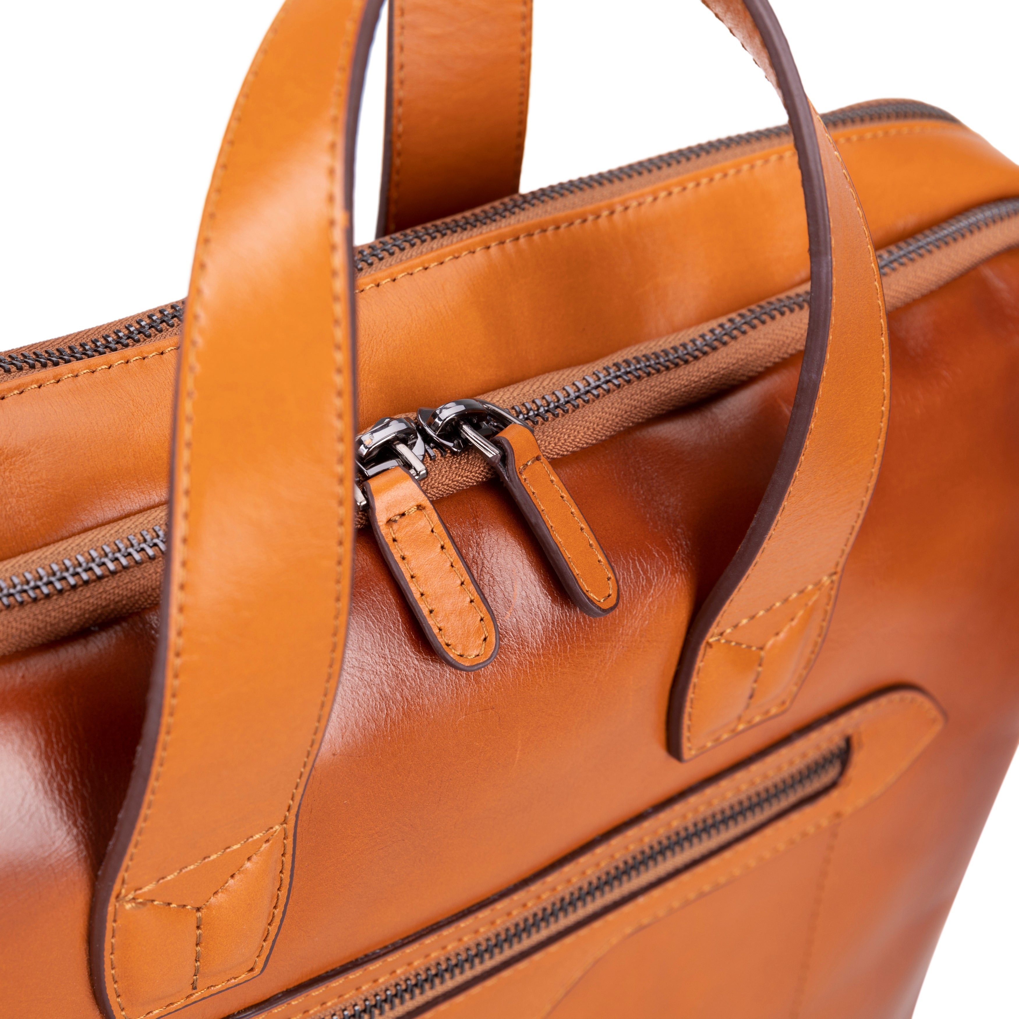 Mallette d'affaires en cuir Thasos pour ordinateur portable 16 pouces