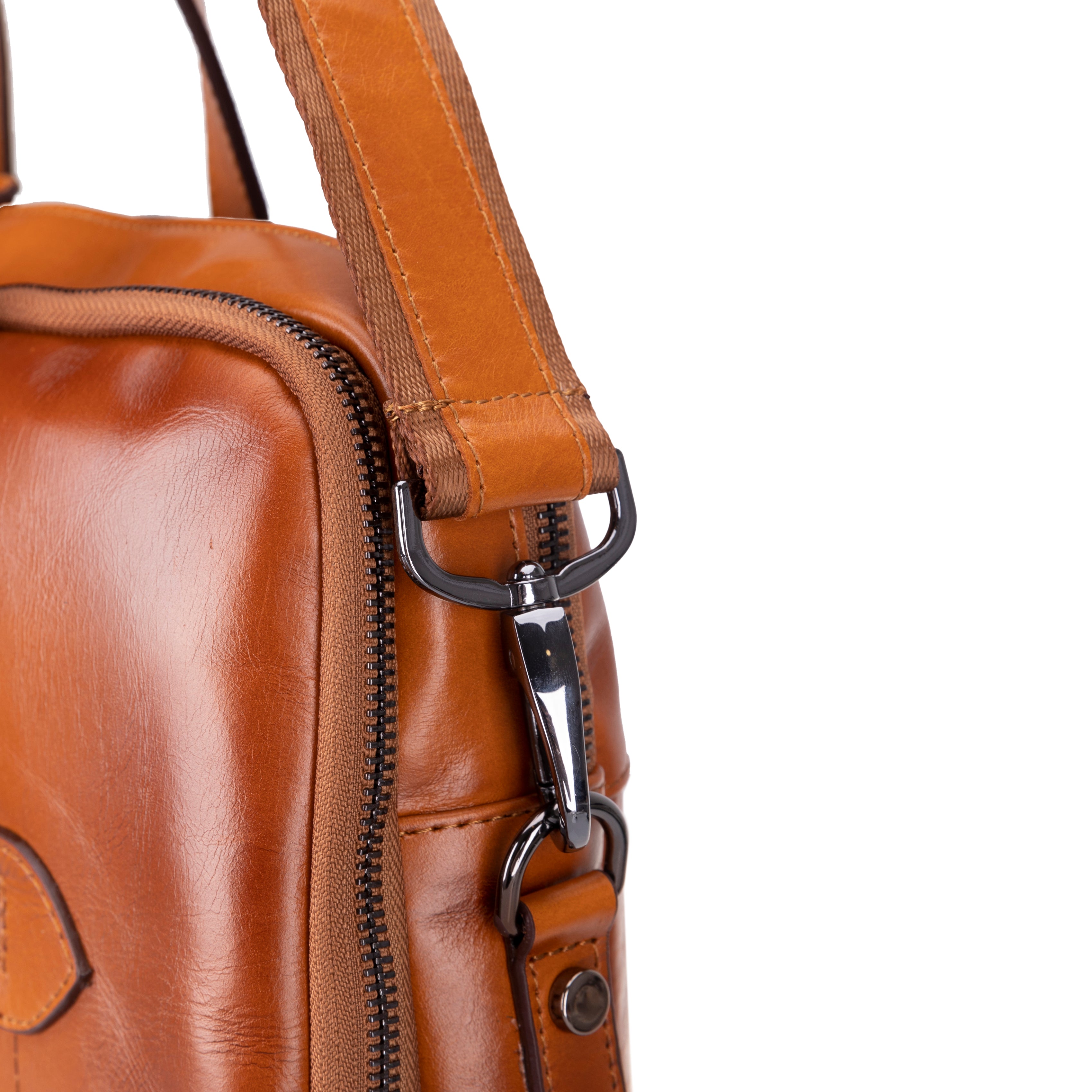 Mallette d'affaires en cuir Thasos pour ordinateur portable 16 pouces