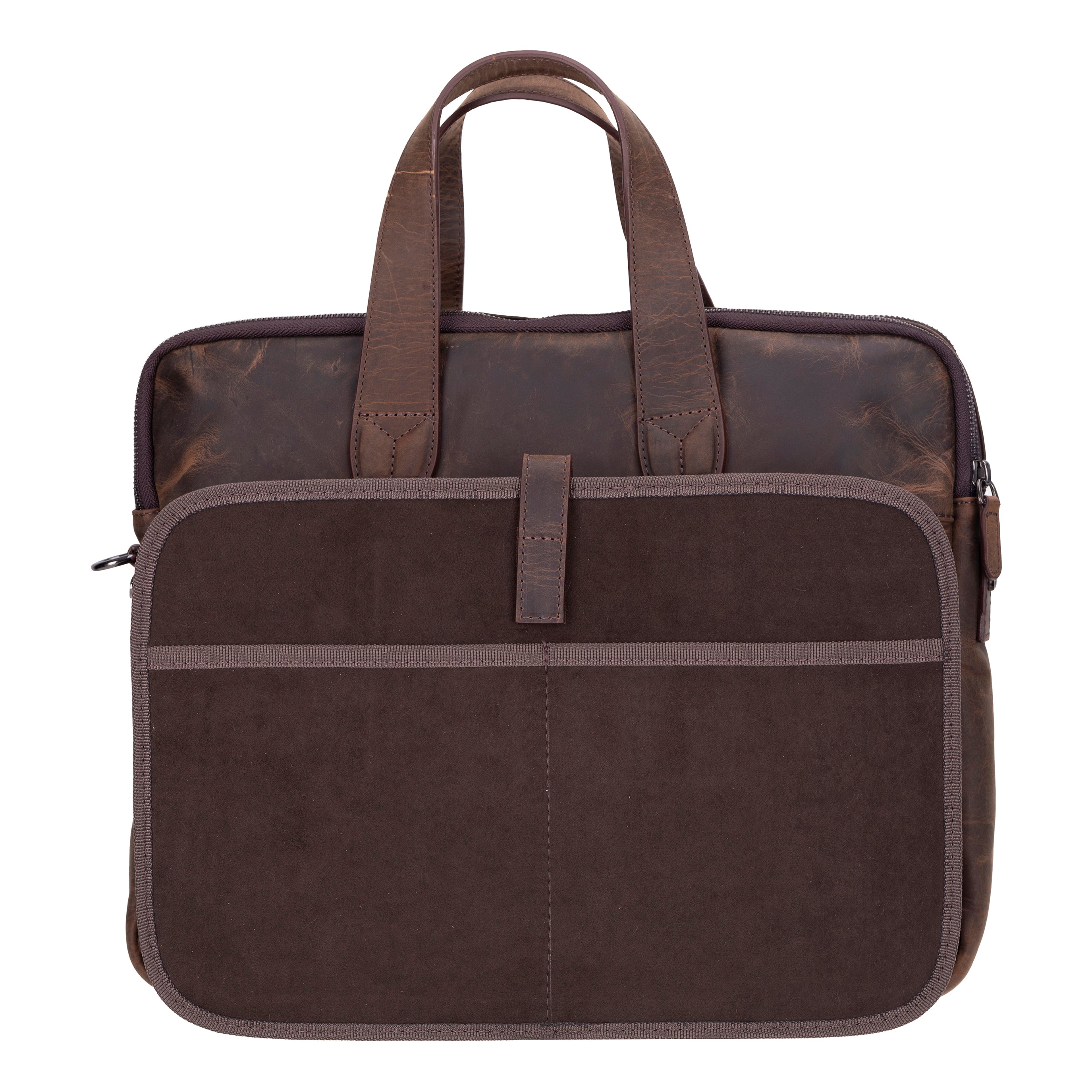 Mallette d'affaires en cuir Thasos pour ordinateur portable 16 pouces