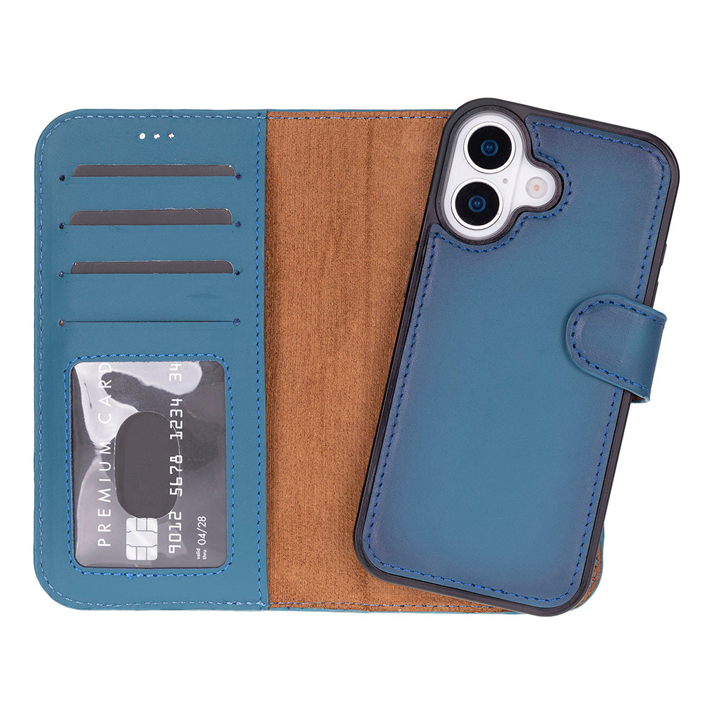 Magic iPhone 17 Leather Detachable Wallet Case