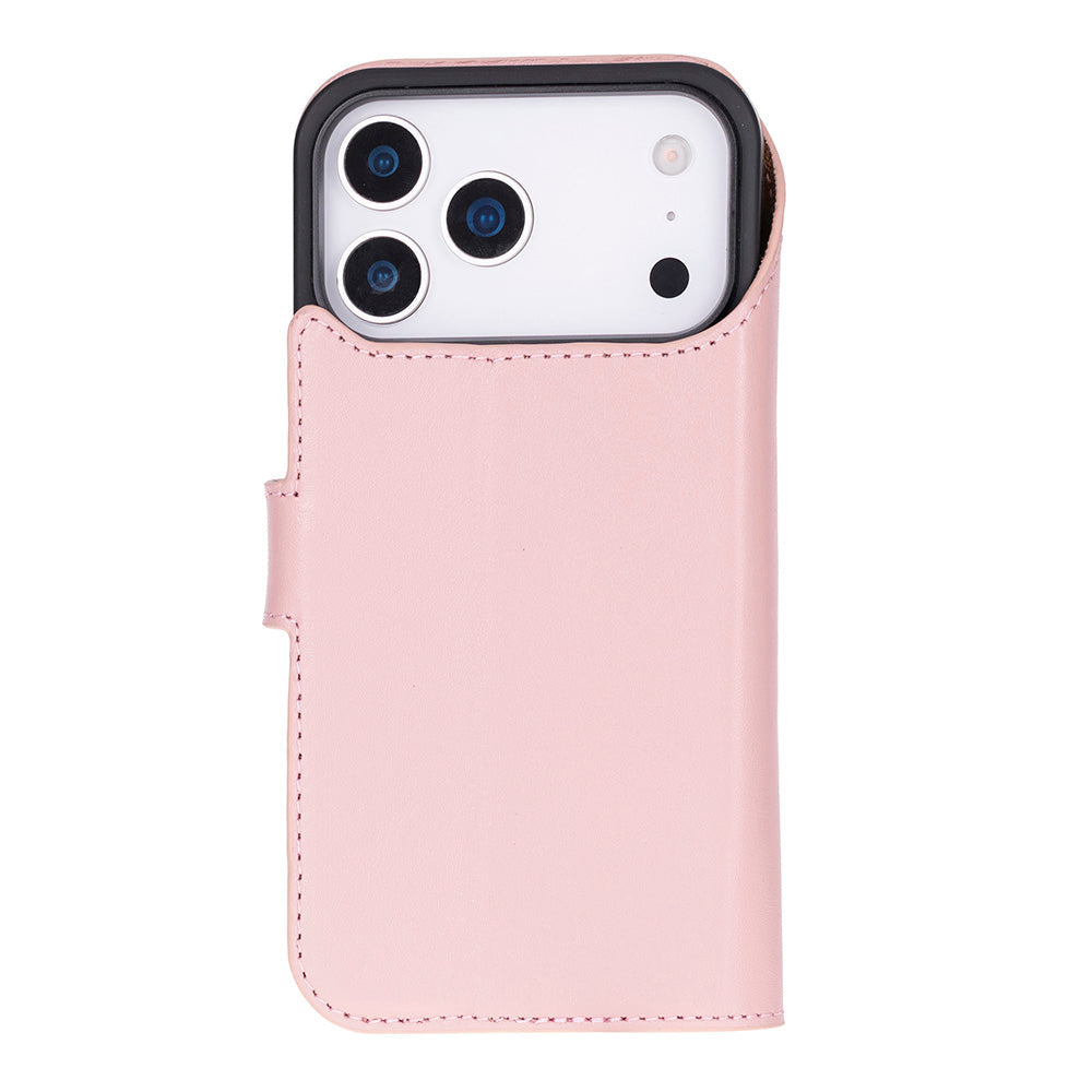 Magic iPhone 17 Pro Max Leather Detachable Wallet Case