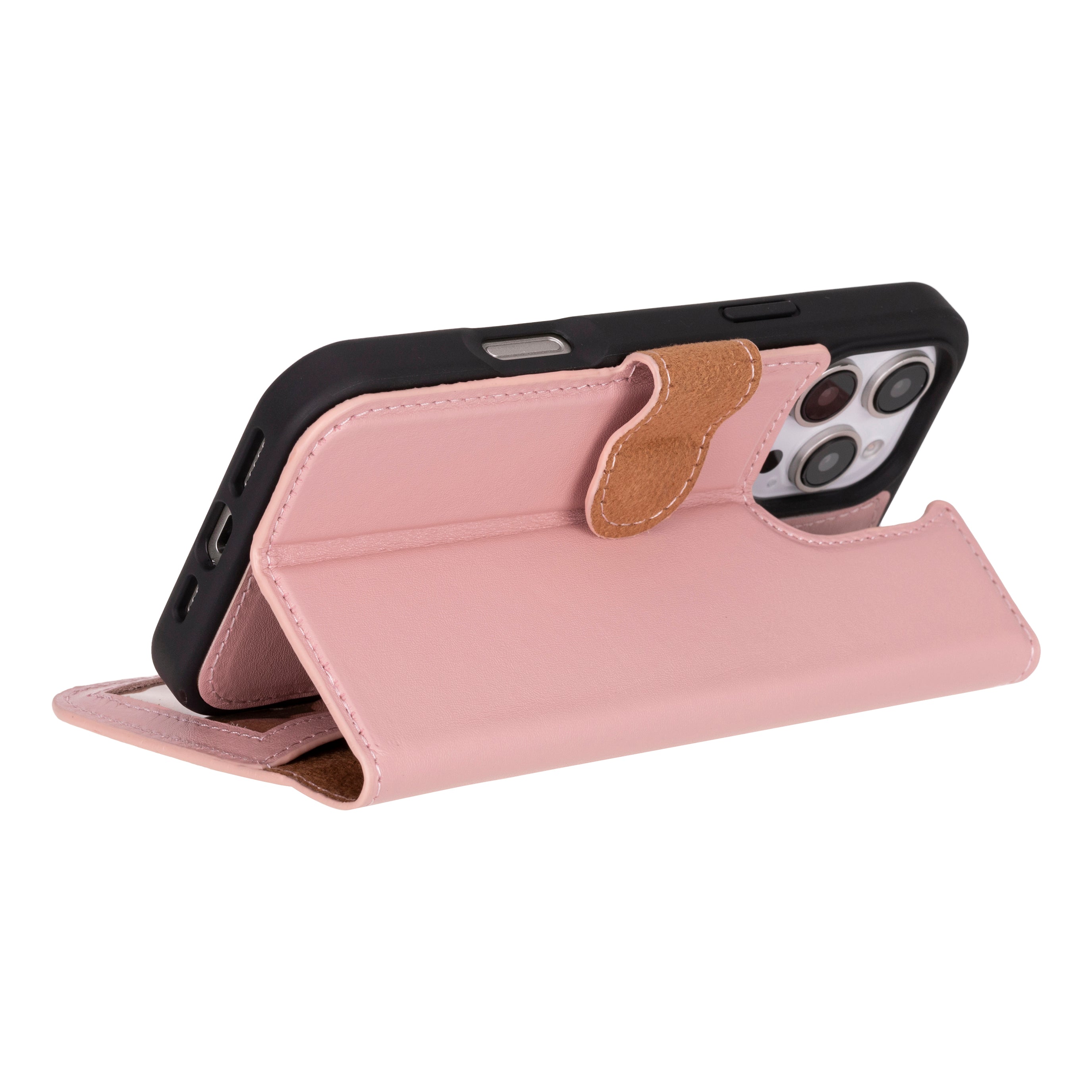 Magic iPhone 16 Pro Detachable Leather Wallet Case