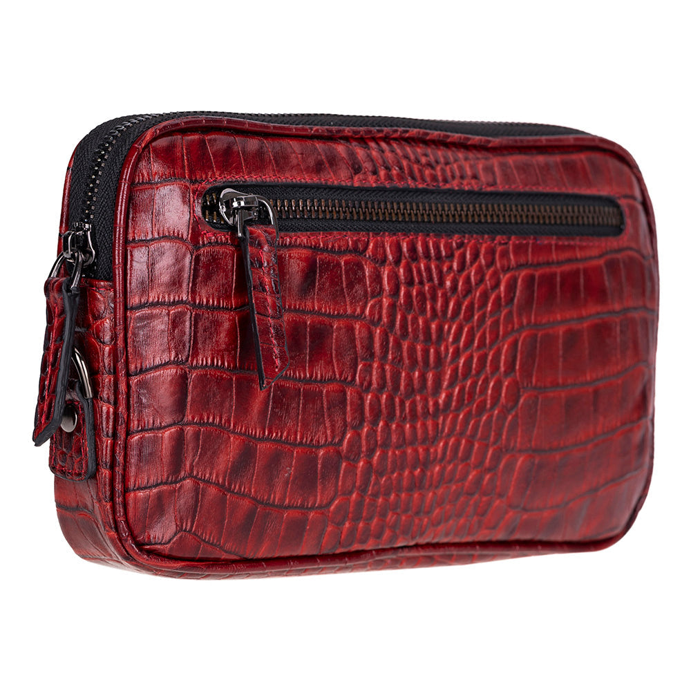 Noma Leather Clutch Bag