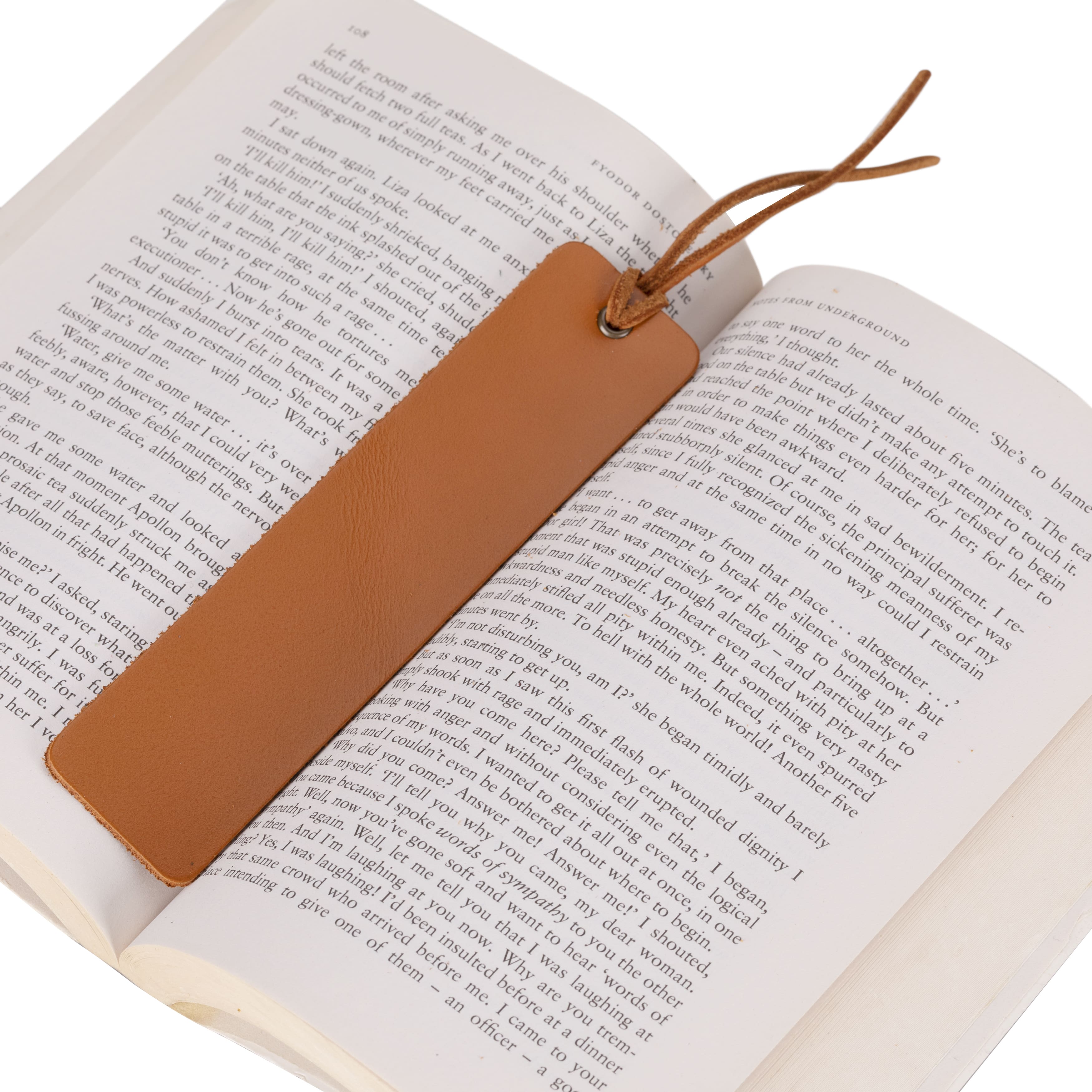 Markora Leather Bookmark