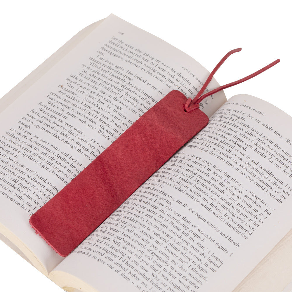 Markora Leather Bookmark