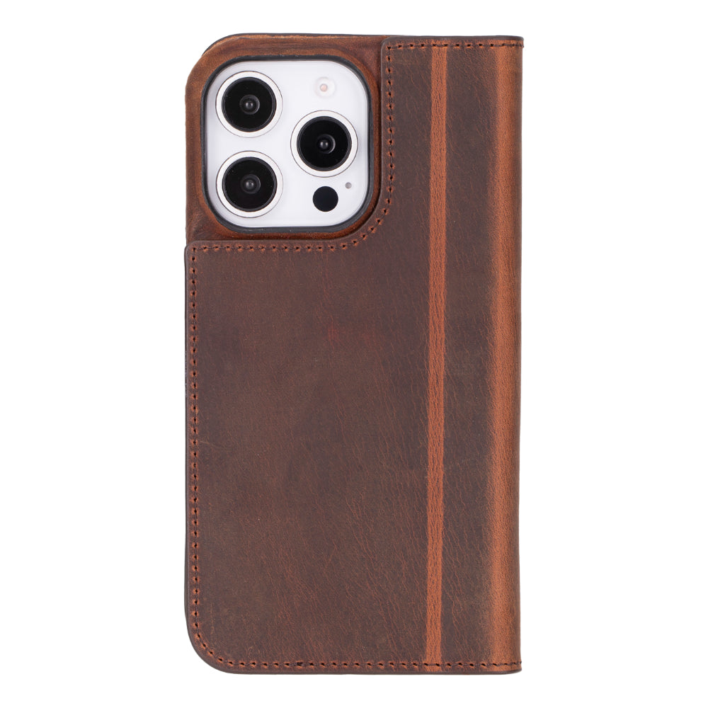 Sonat Leather iPhone 16 Pro Folio Case