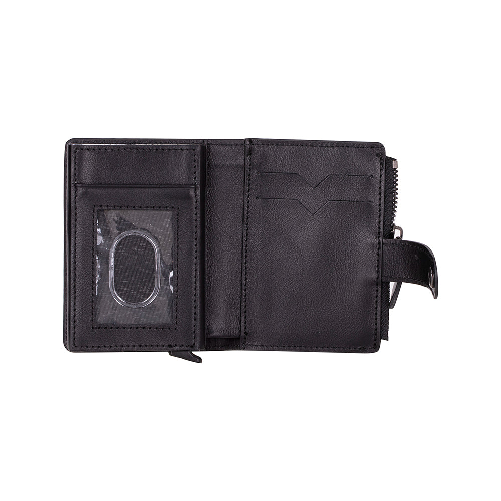Porte-cartes pop-up en cuir Rodos
