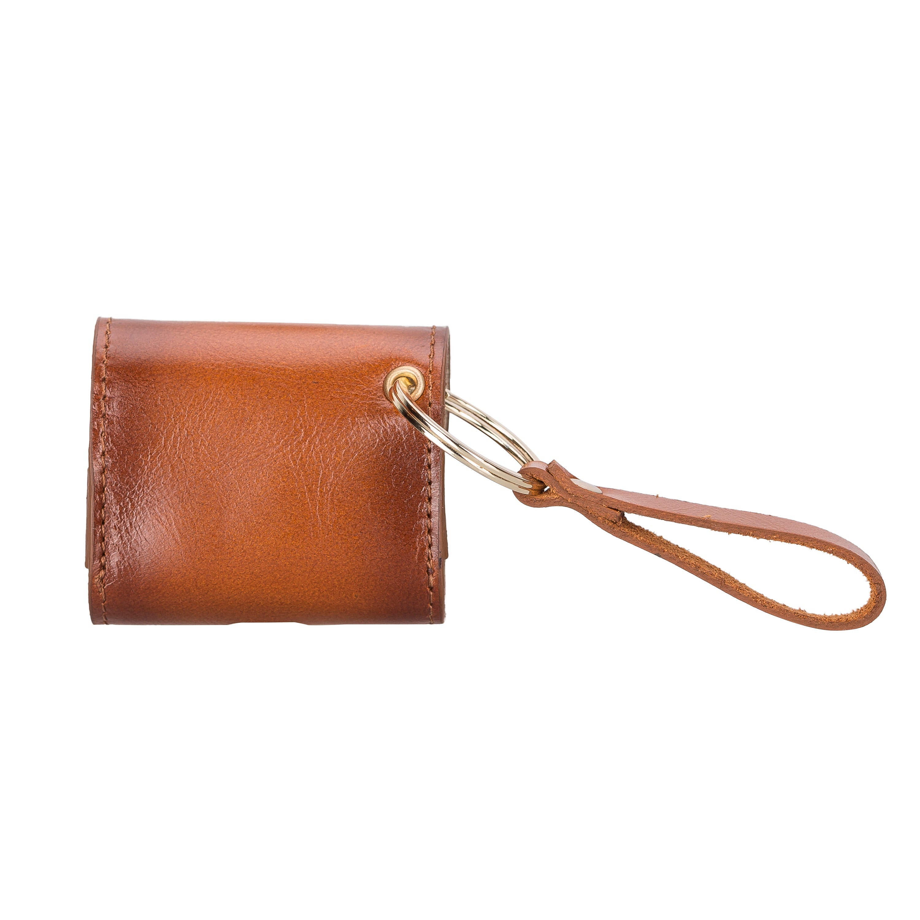 Mai Snap AirPods 3 and AirPods 4 Leather Case with Hook