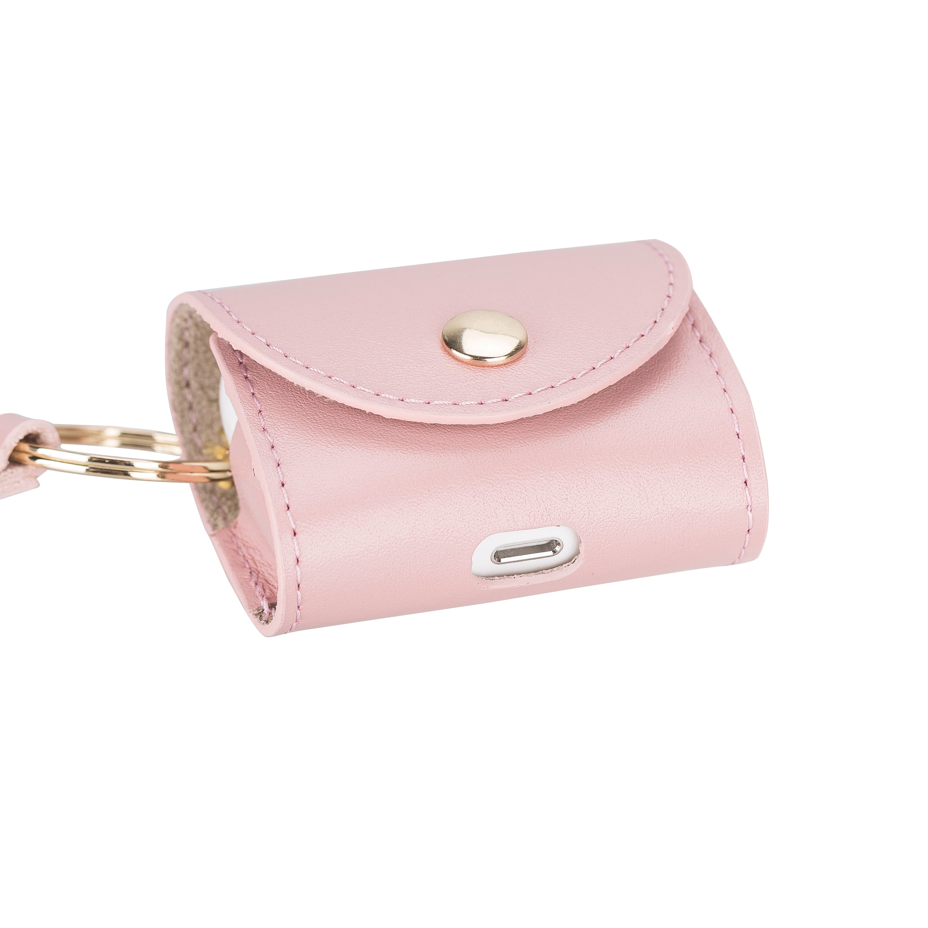 Mai Snap AirPods 3 and AirPods 4 Leather Case with Hook
