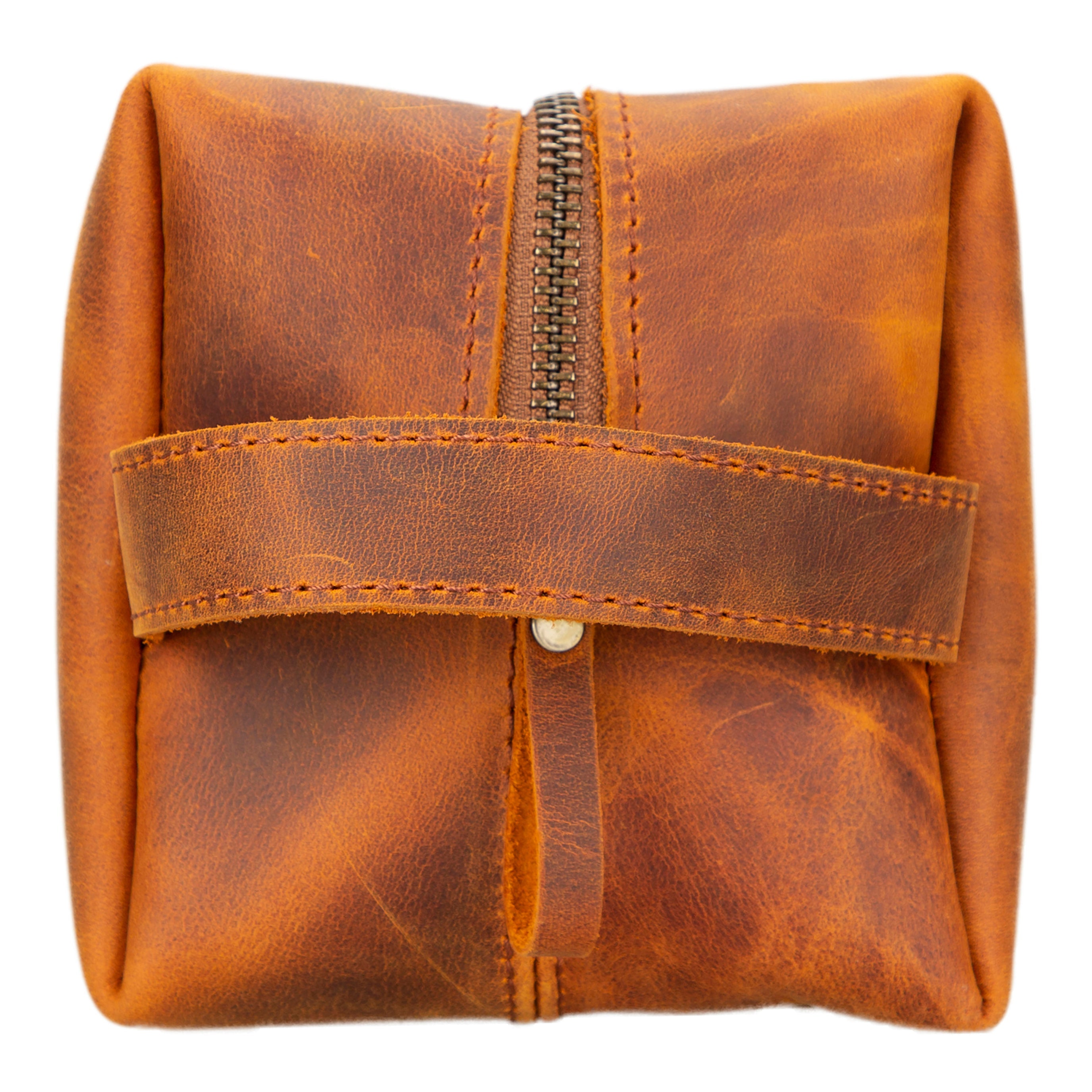 Trousse de toilette Eve en cuir, taille XL