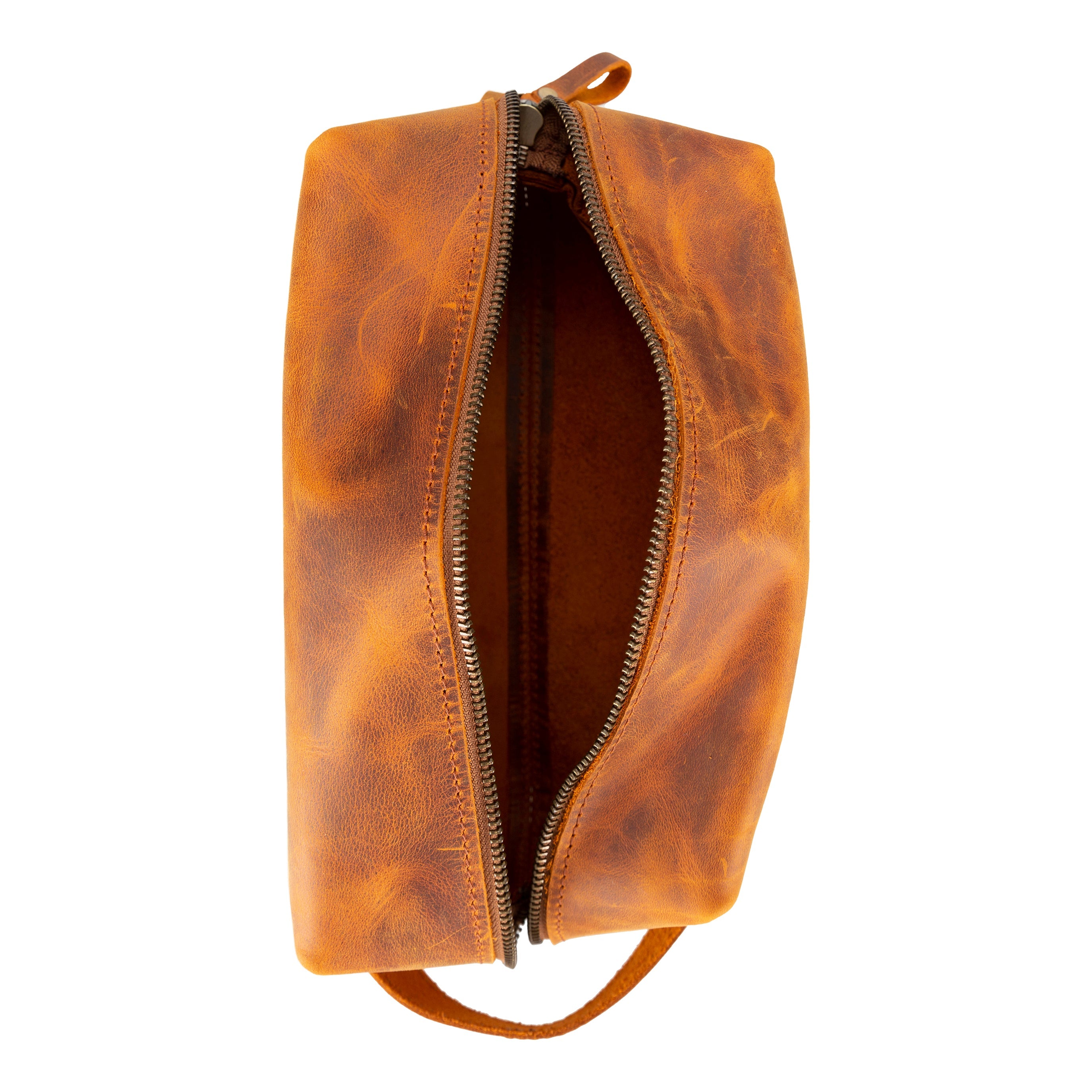 Trousse de toilette Eve en cuir, taille XL