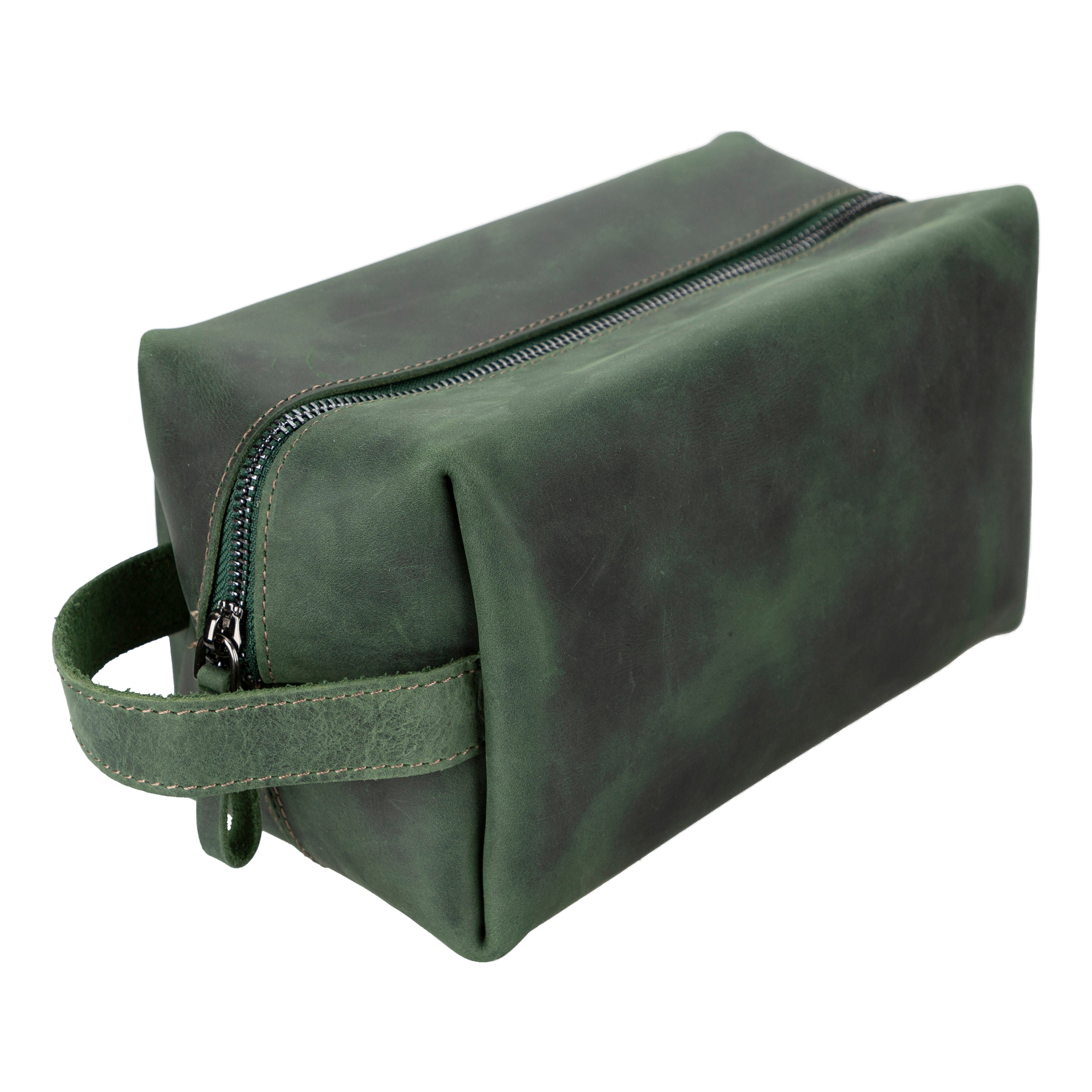 Trousse de toilette Eve en cuir, taille XL