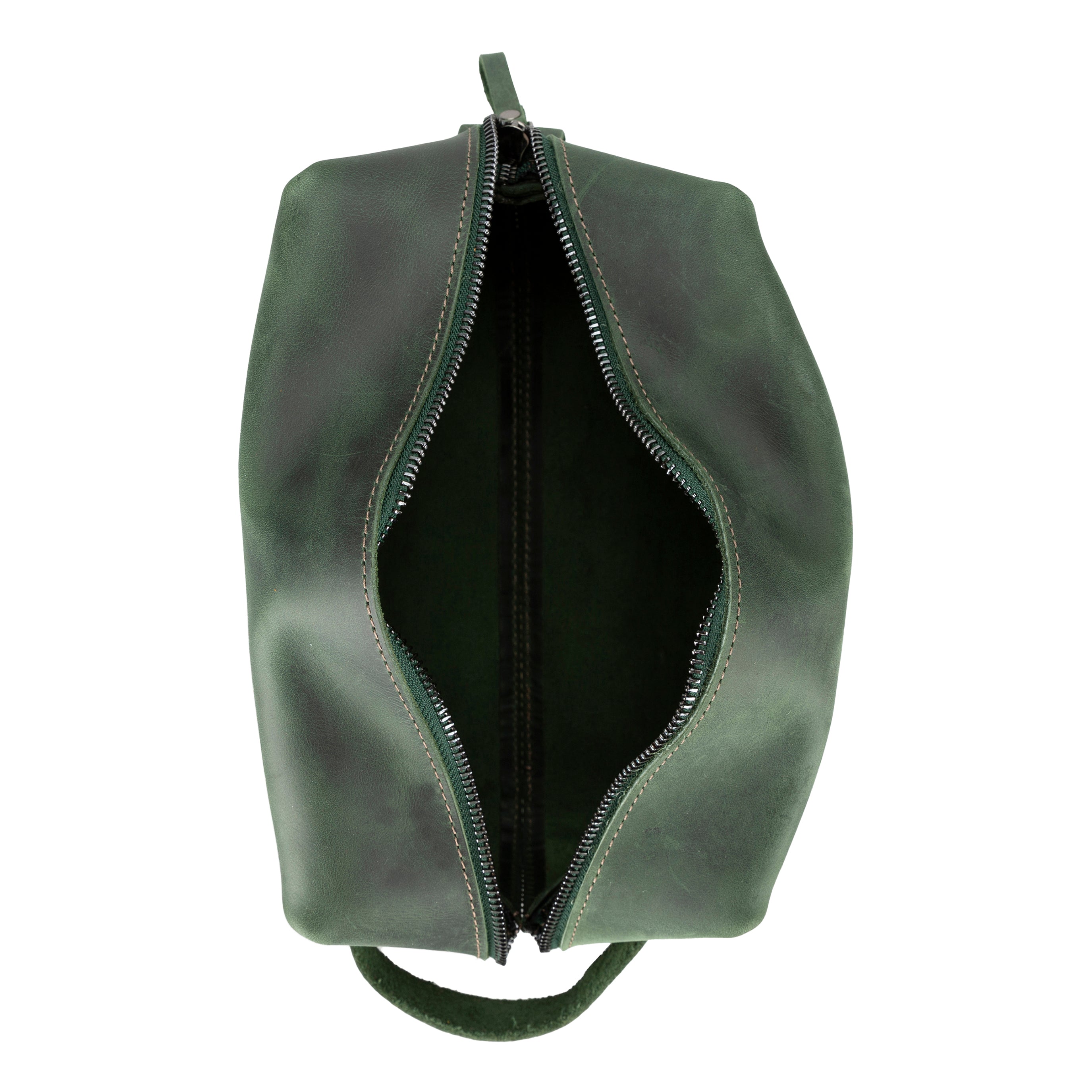 Trousse de toilette Eve en cuir, taille XL