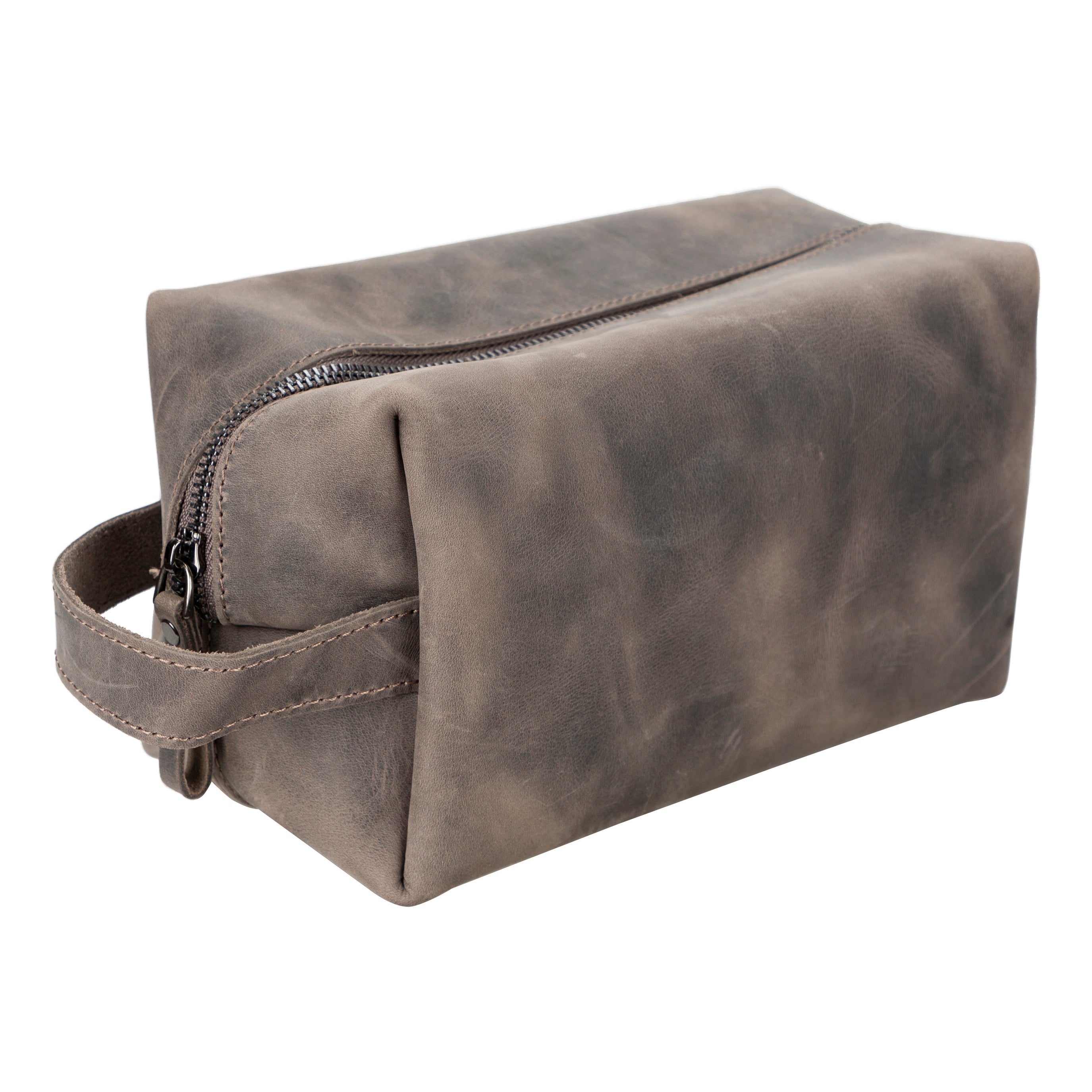 Trousse de toilette Eve en cuir, grande taille